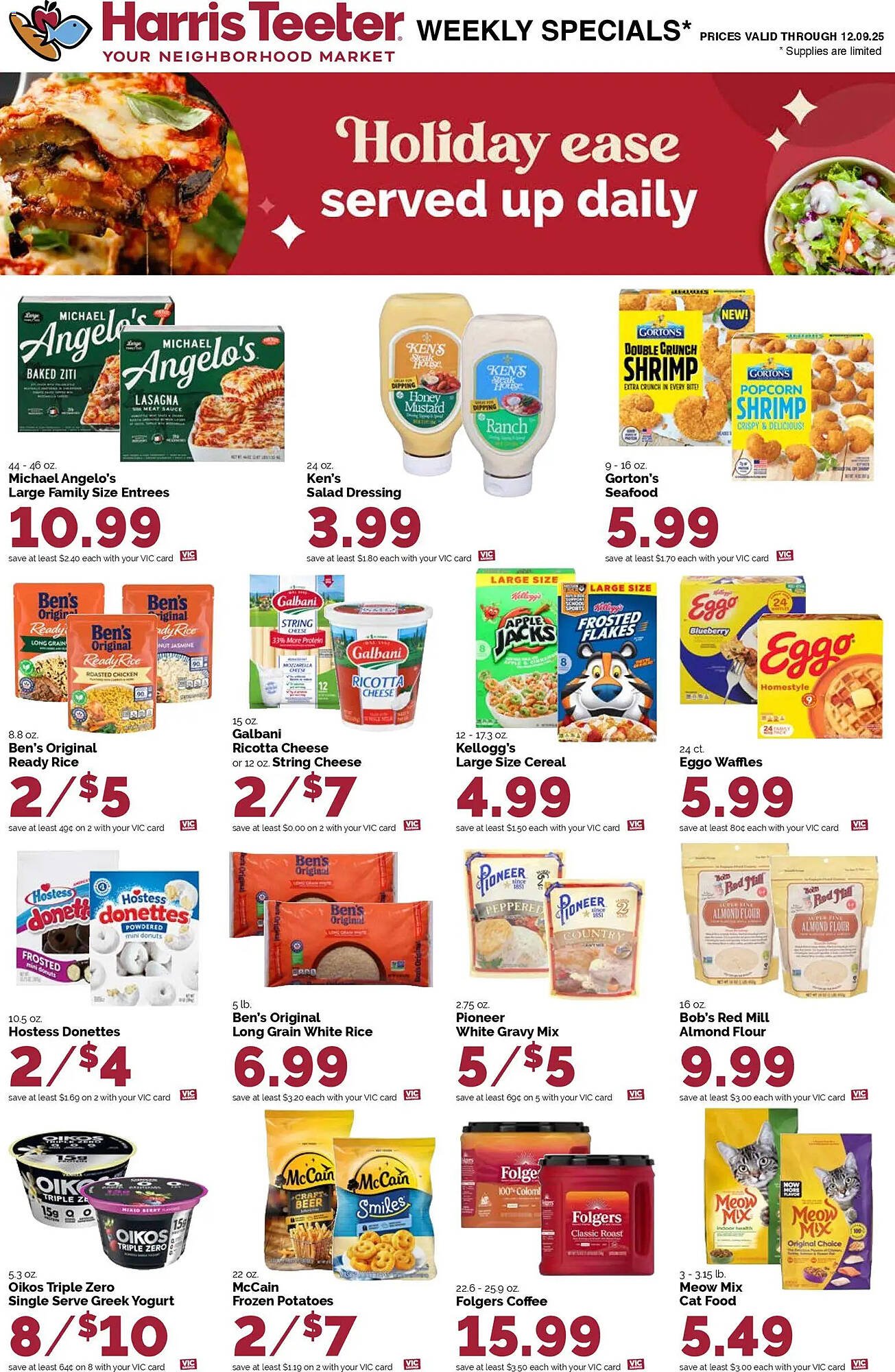Harris Teeter weekly ad