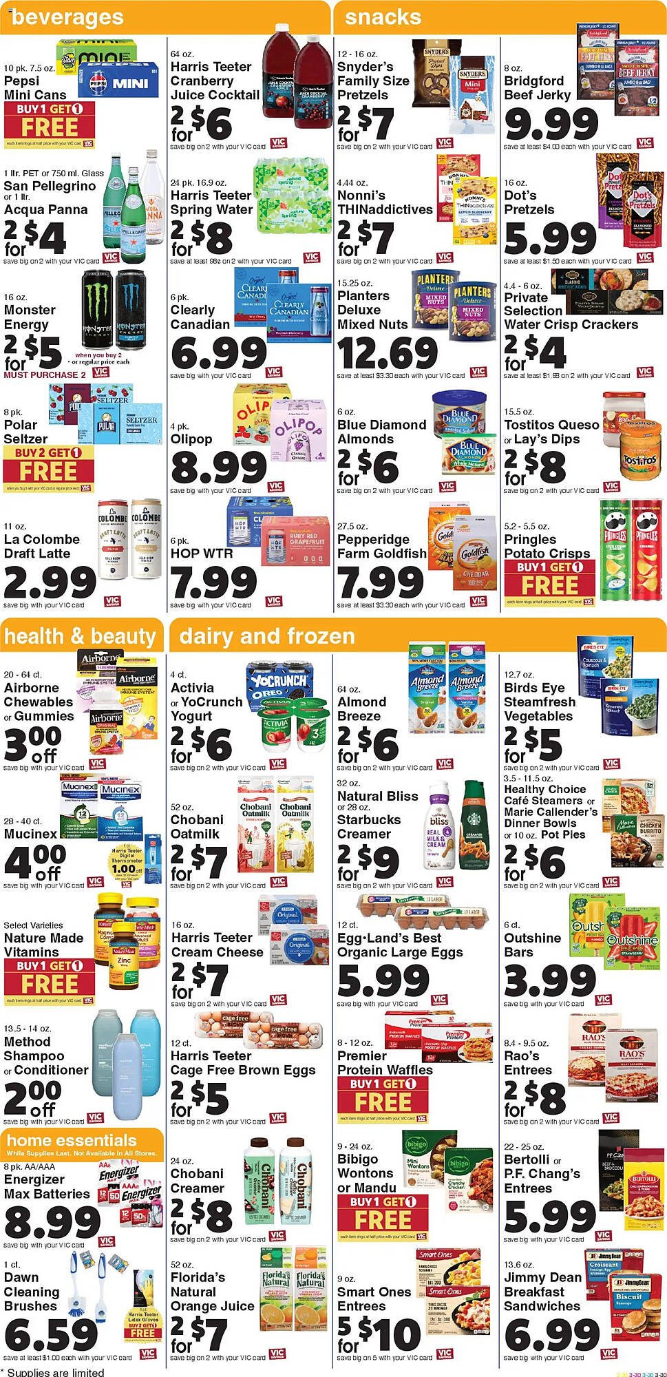 Harris Teeter weekly ad