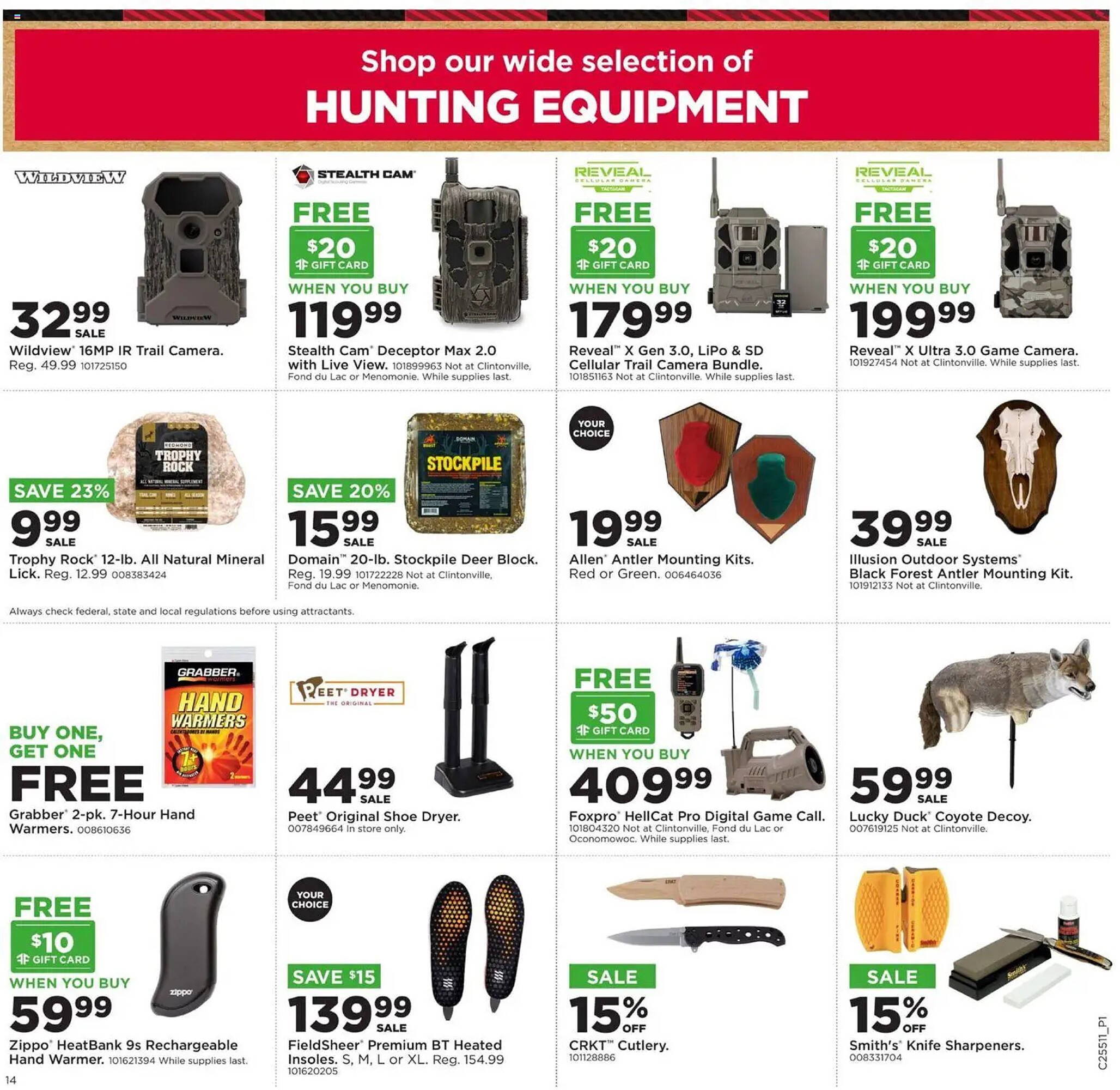 Mills Fleet Farm weekly ad
