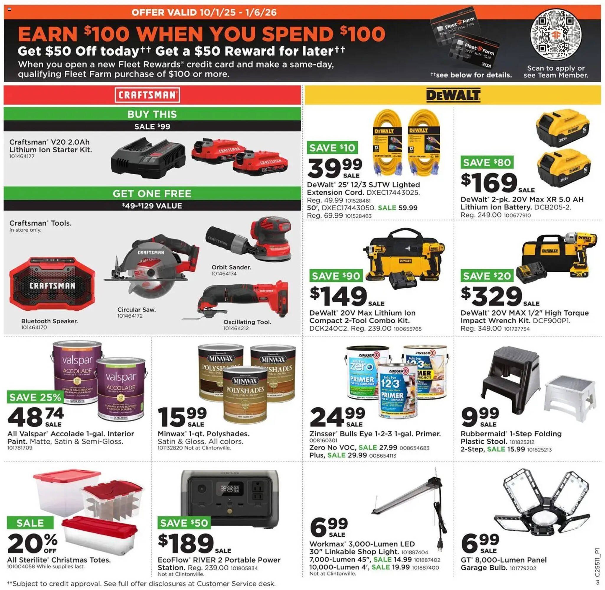 Mills Fleet Farm weekly ad