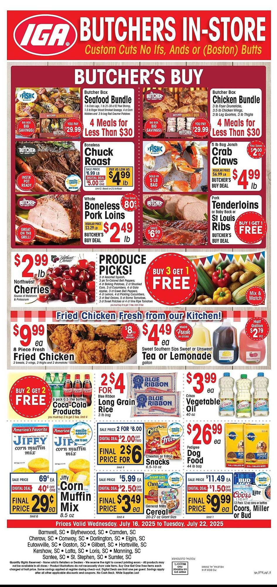 IGA Weekly Ad (2025-07-16 - 2025-07-22) | 1