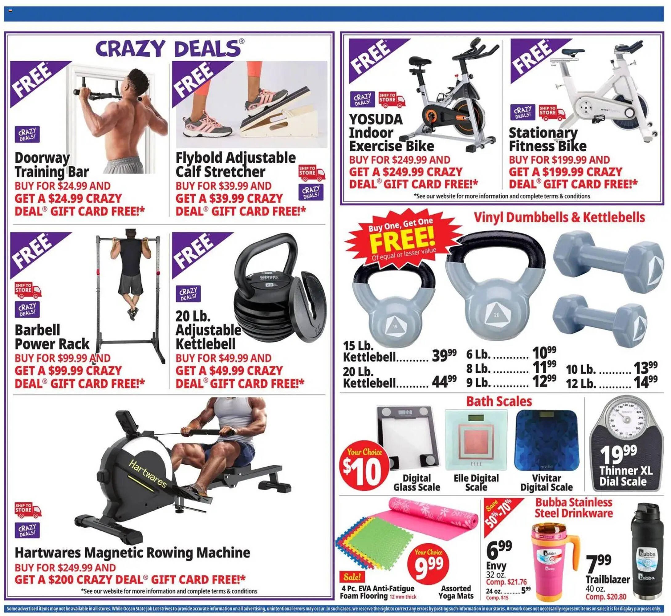 Ocean State Job Lot flyer