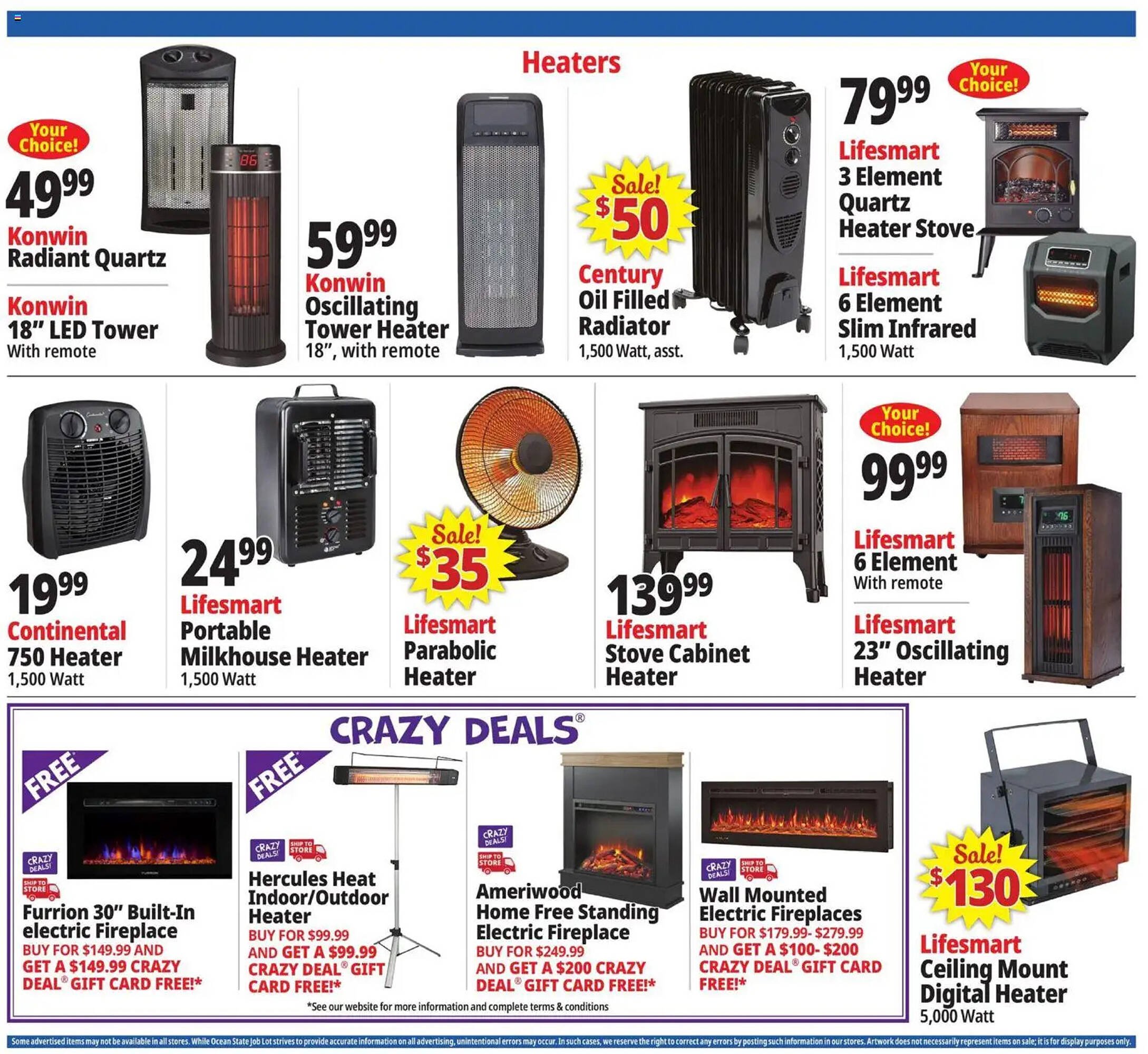 Ocean State Job Lot flyer