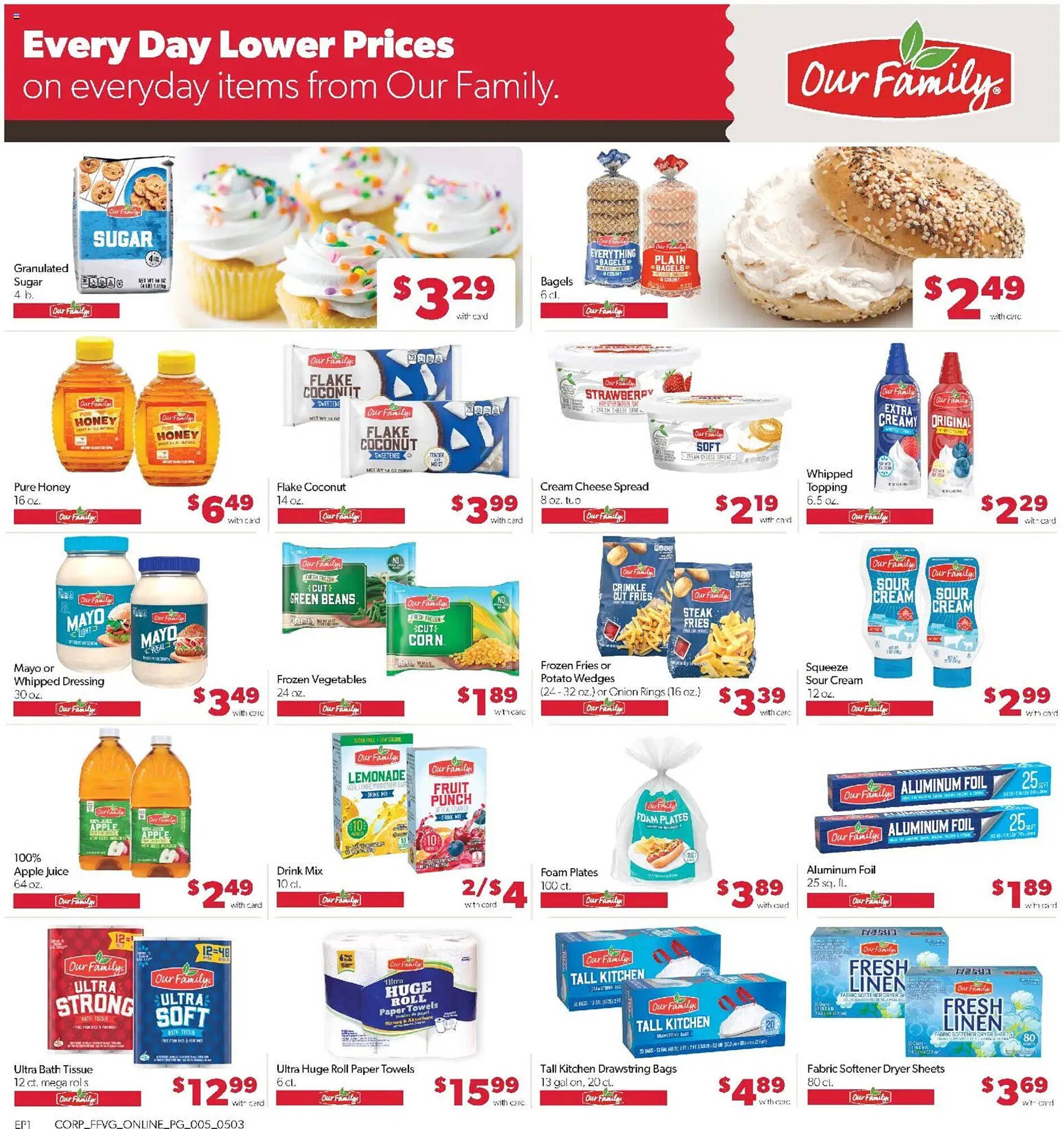 Family Fare weekly ad