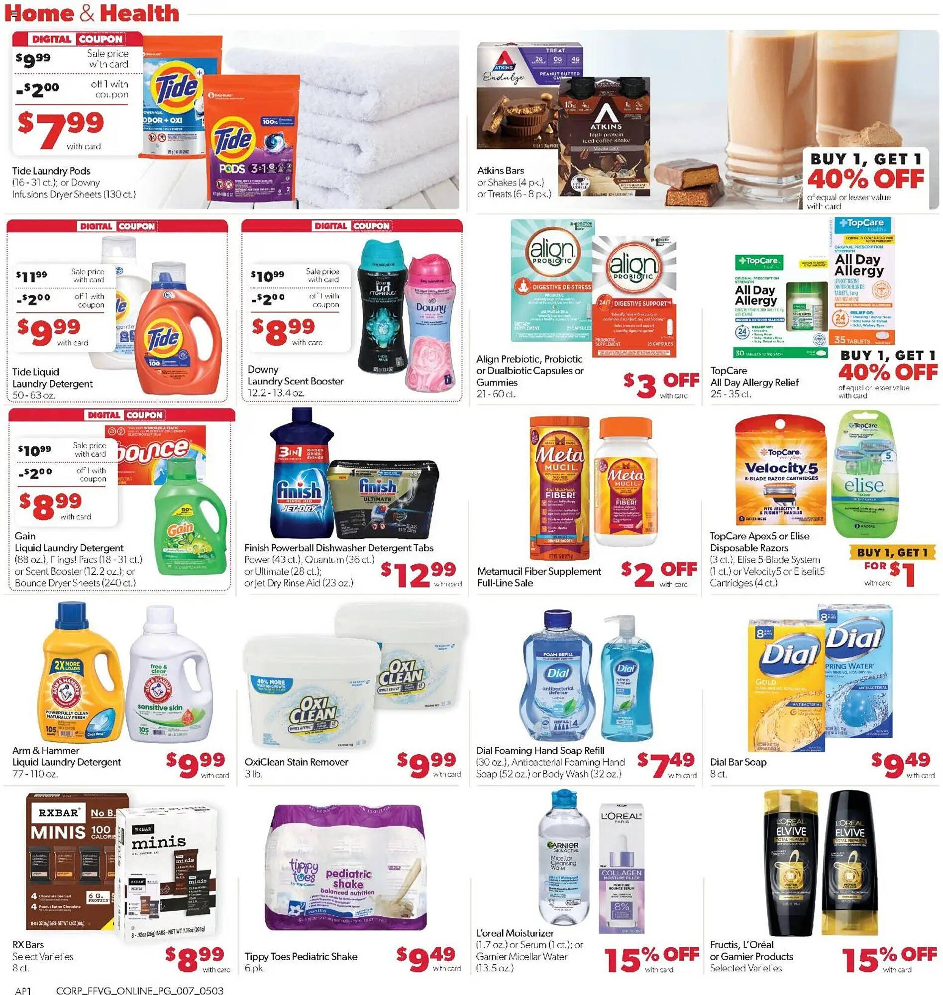 Family Fare weekly ad