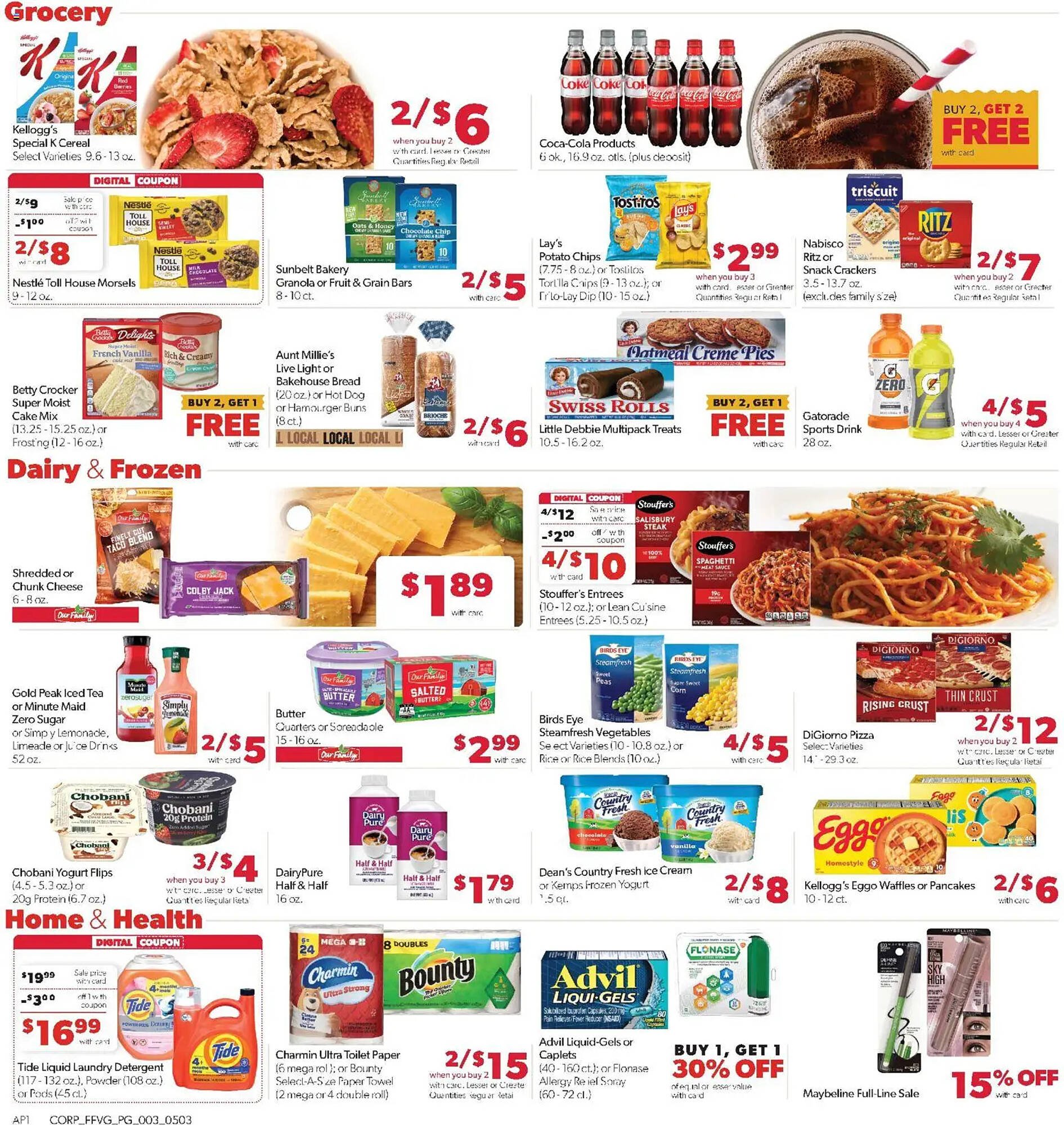 Family Fare weekly ad