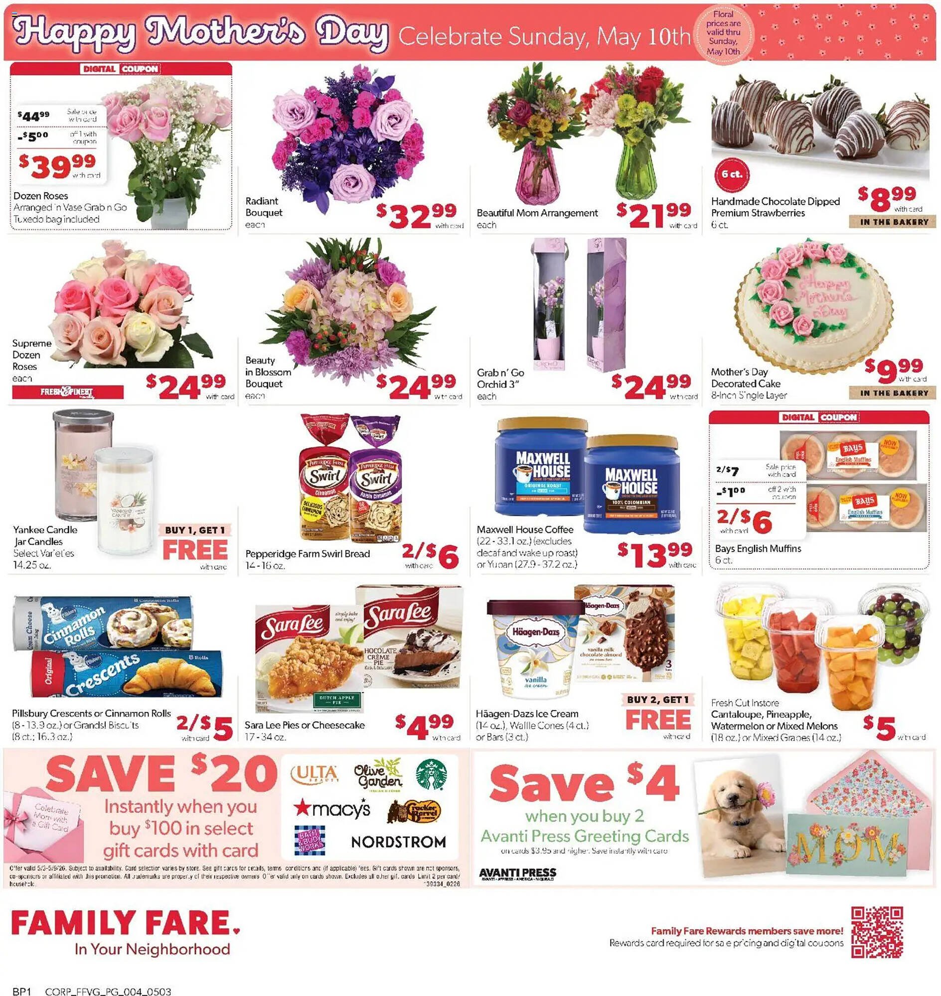 Family Fare weekly ad