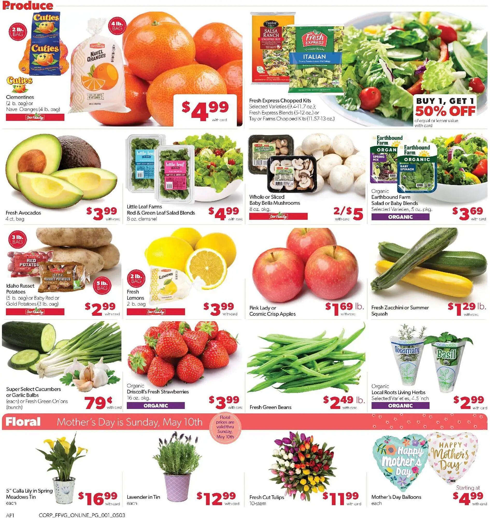 Family Fare weekly ad