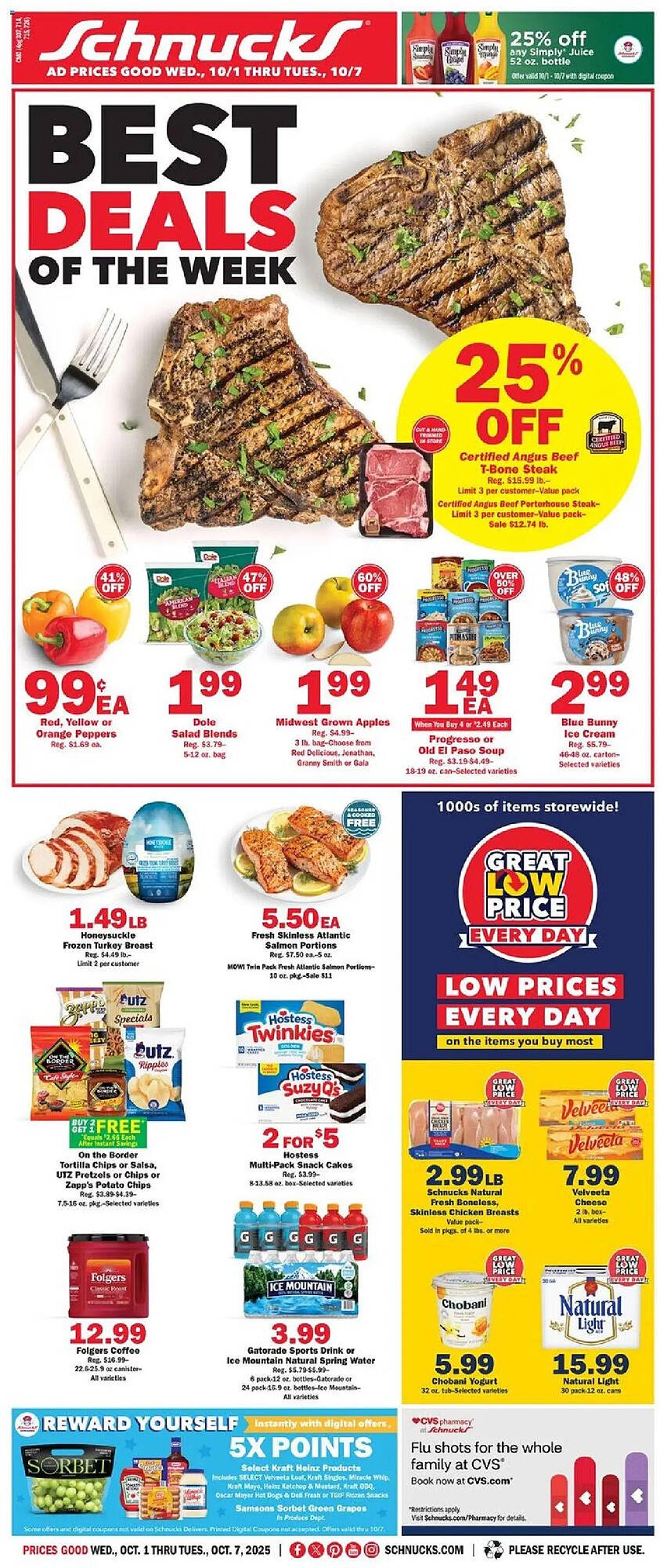 Schnucks weekly ad (2025-10-01 - 2025-10-07) | 1