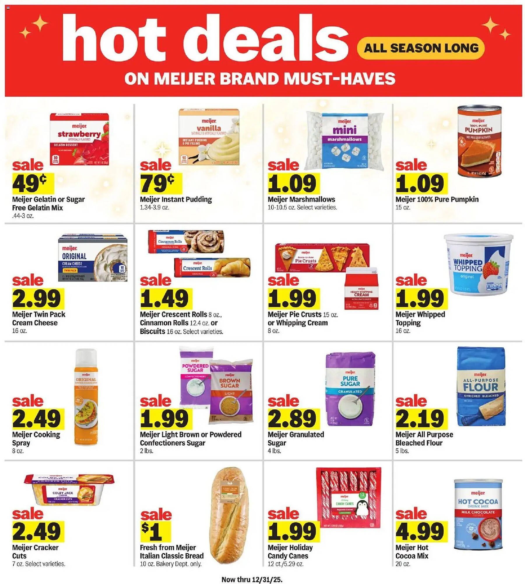 Meijer weekly ad