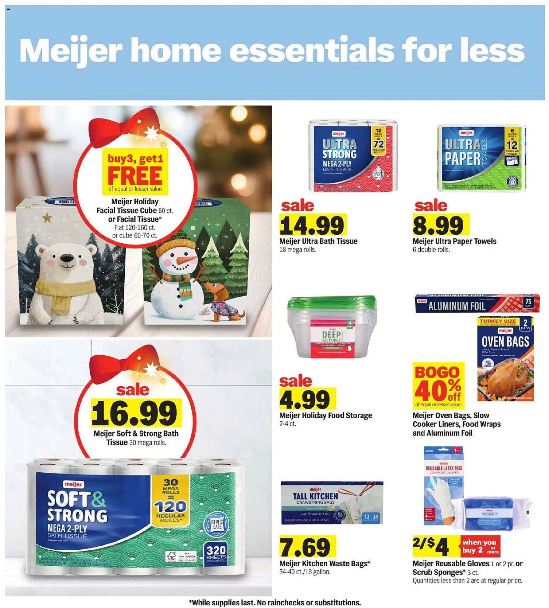 Meijer weekly ad