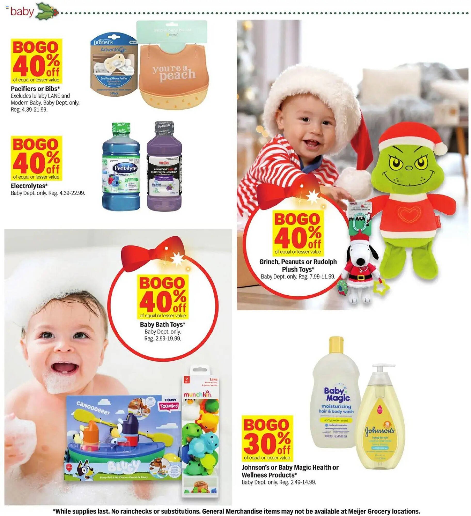 Meijer weekly ad