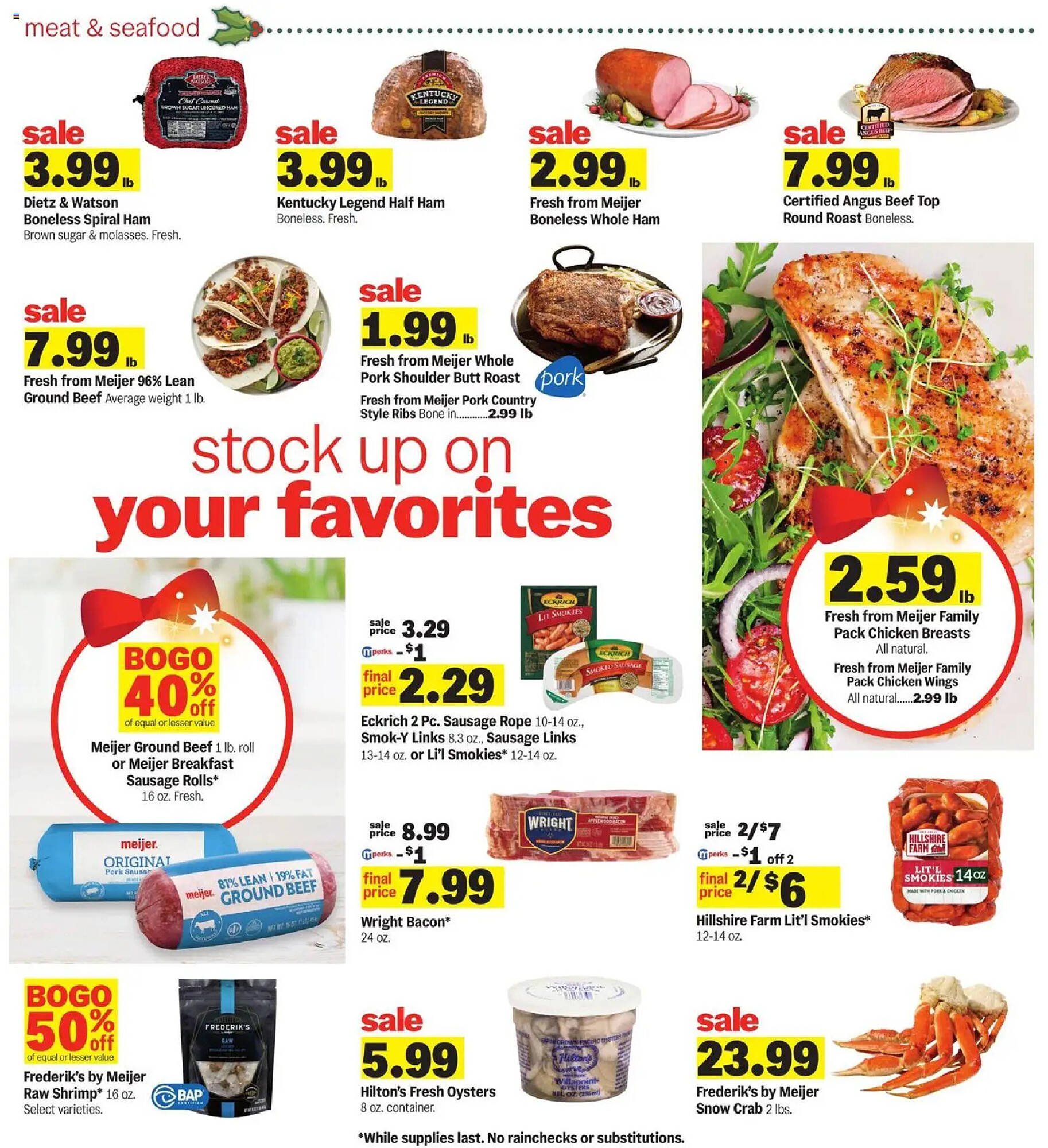 Meijer weekly ad