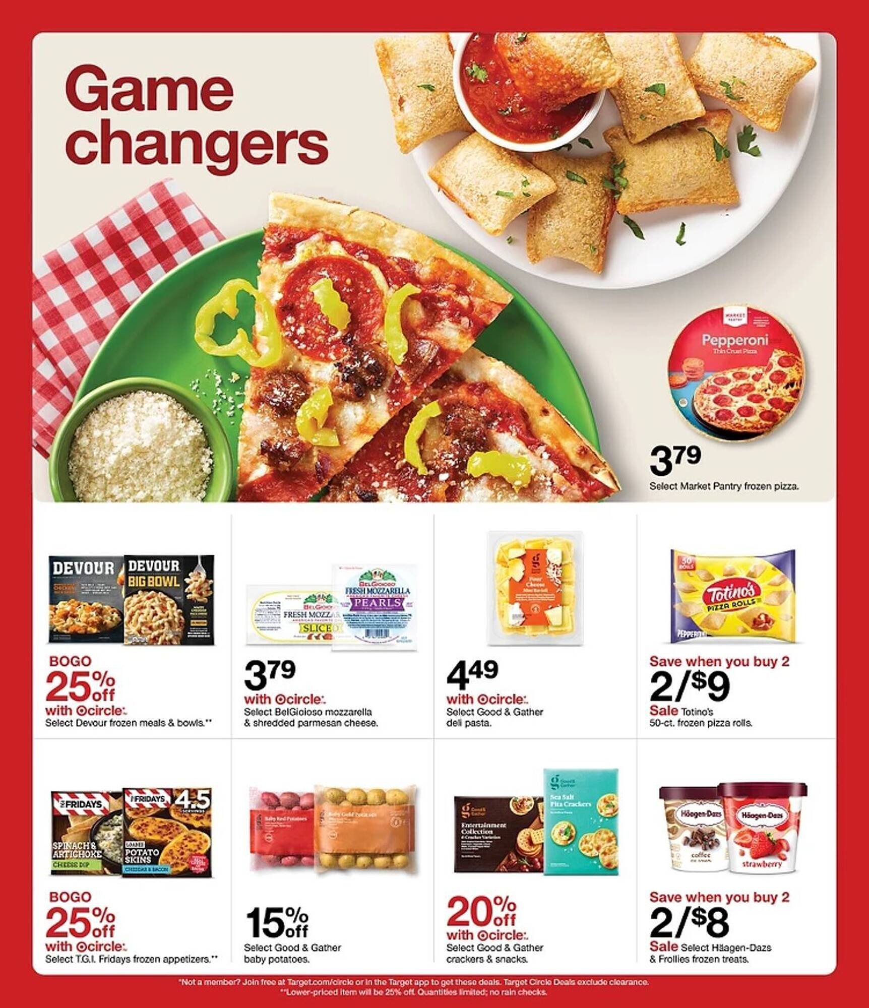 Target weekly ad