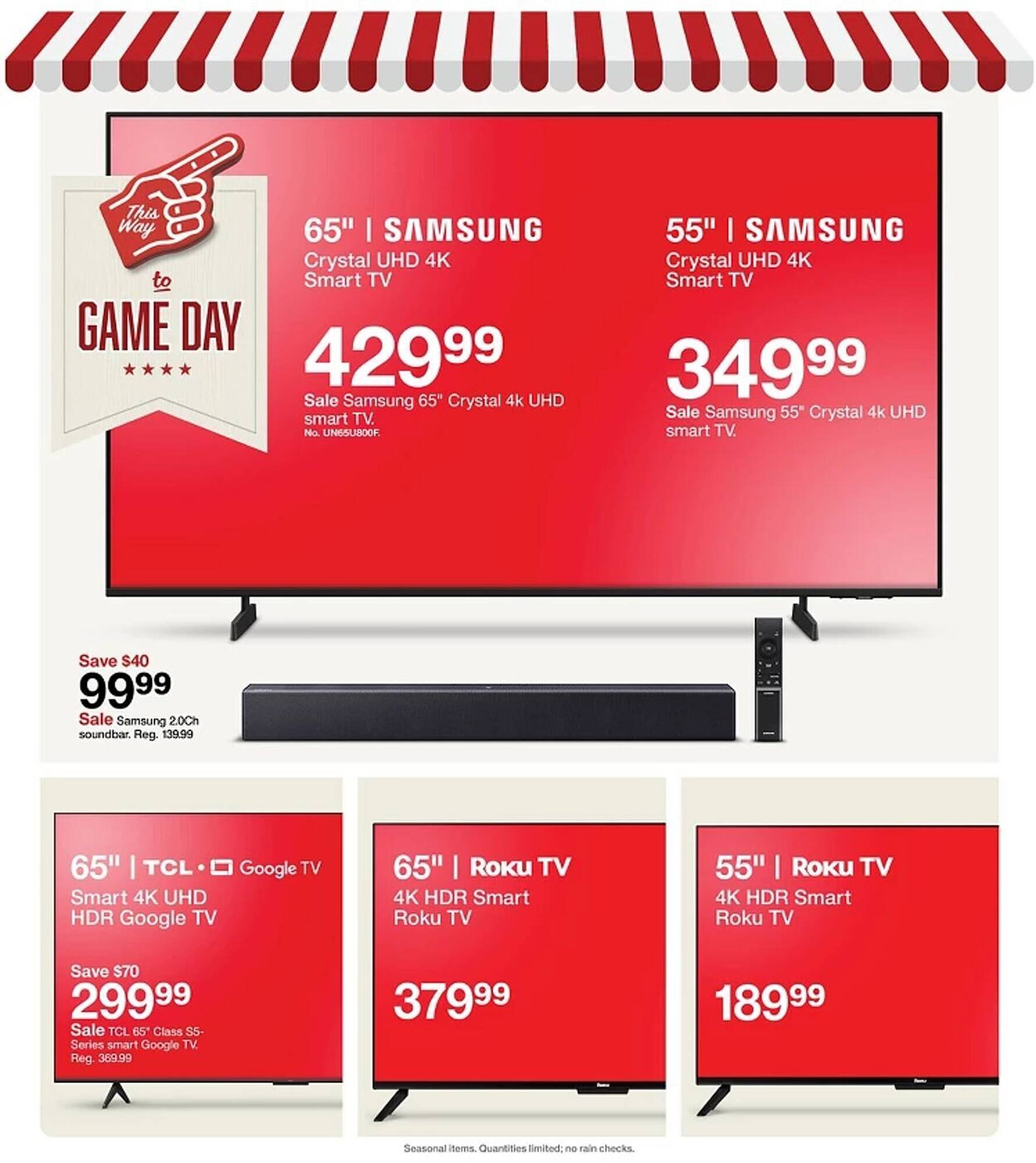 Target weekly ad