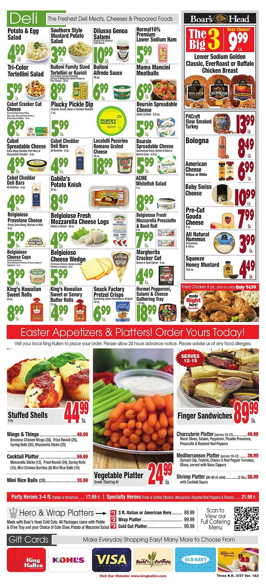 King Kullen weekly ad