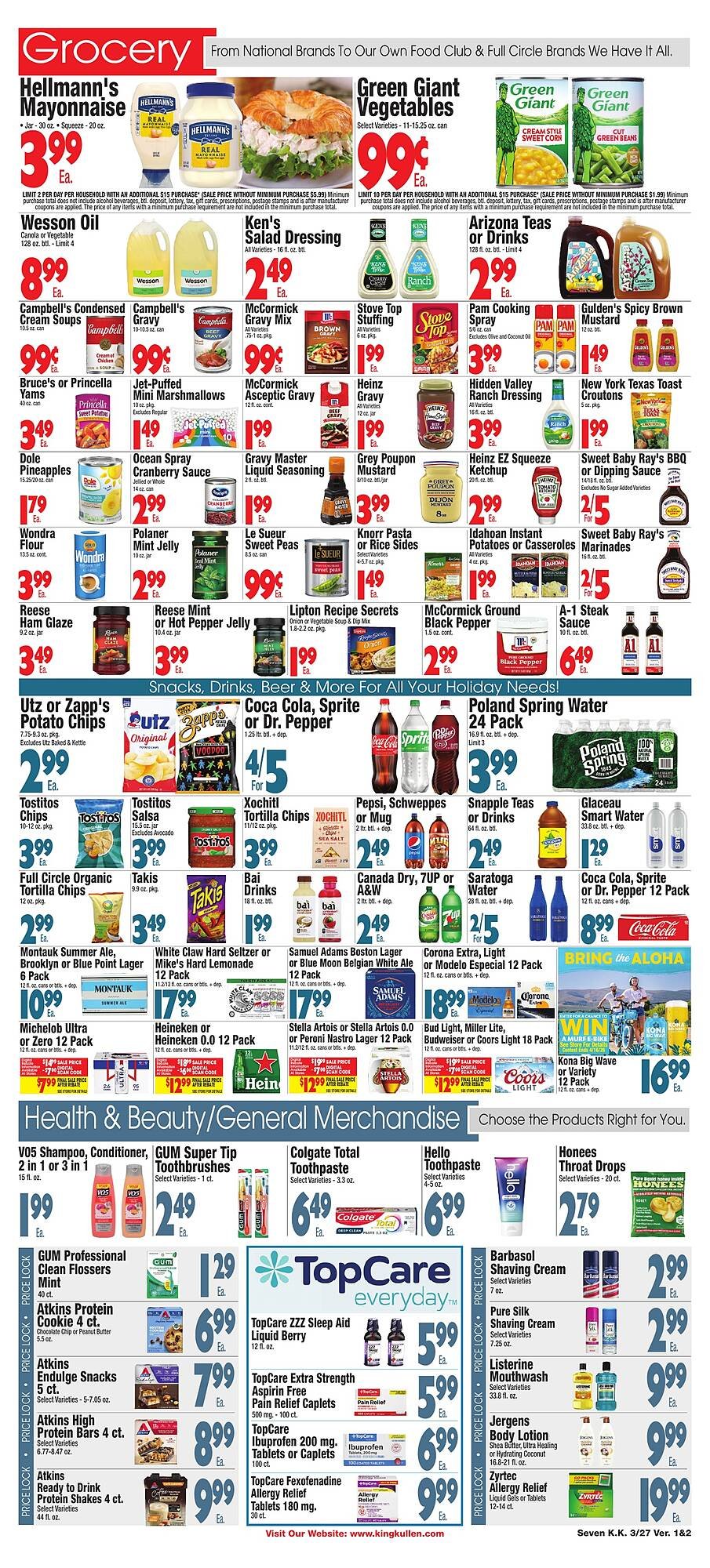 King Kullen weekly ad