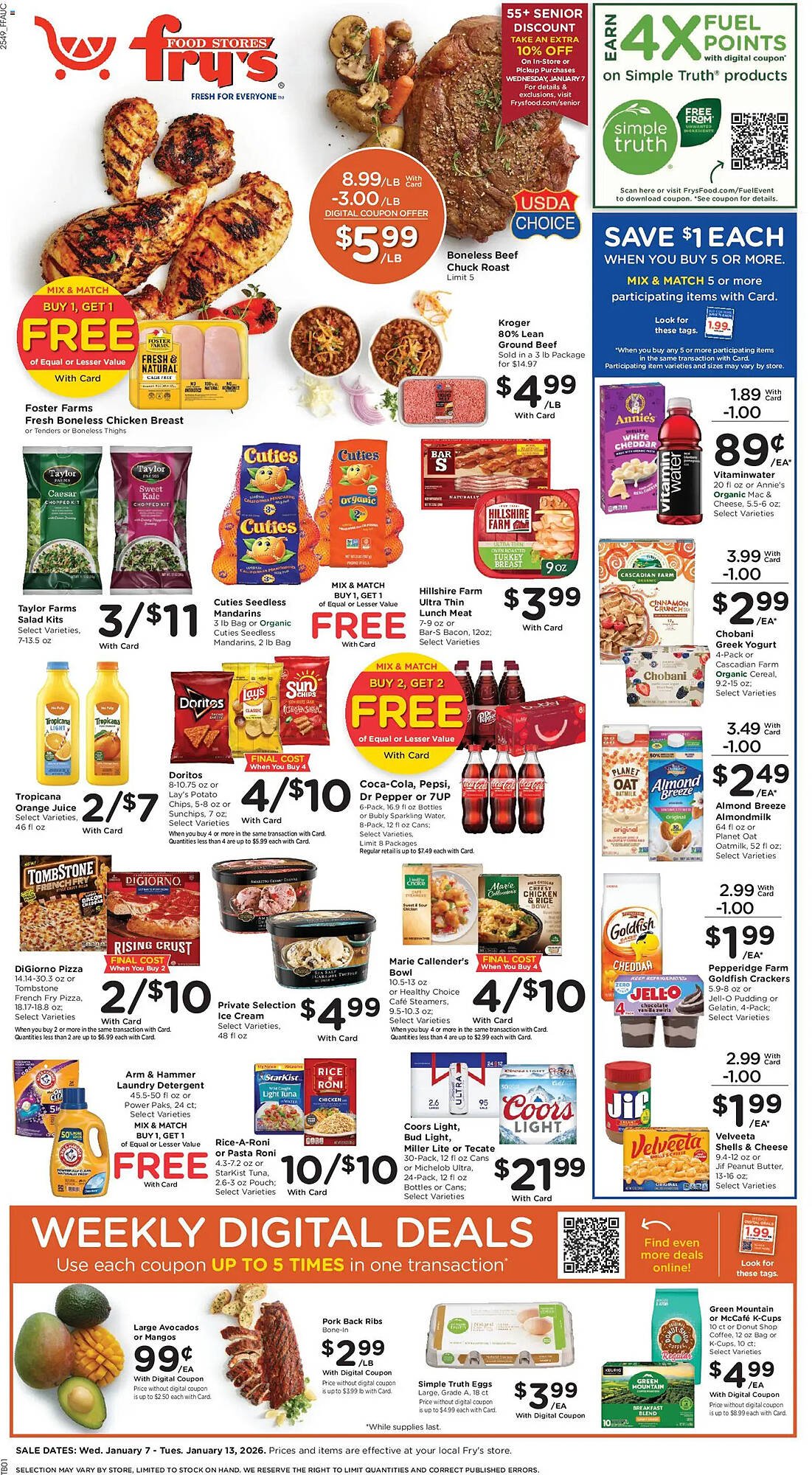 Fry's weekly ad