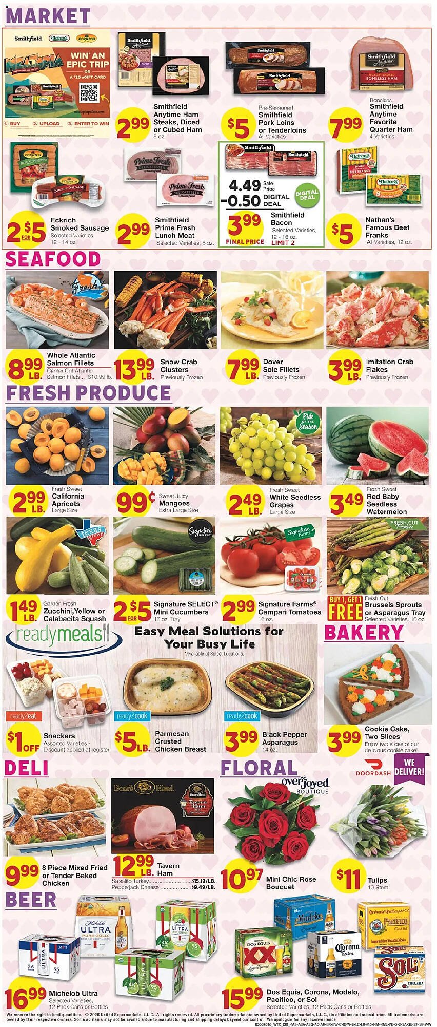 United Supermarkets weekly ad