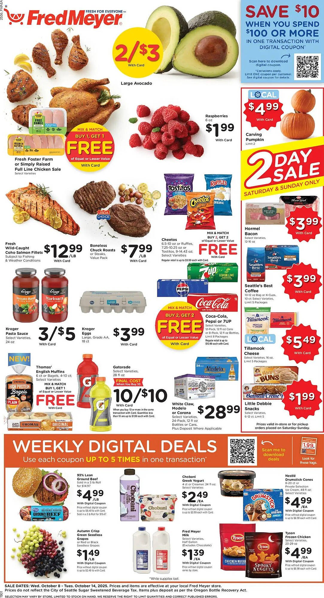 Fred Meyer weekly ad (2025-10-08 - 2025-10-15) | 1