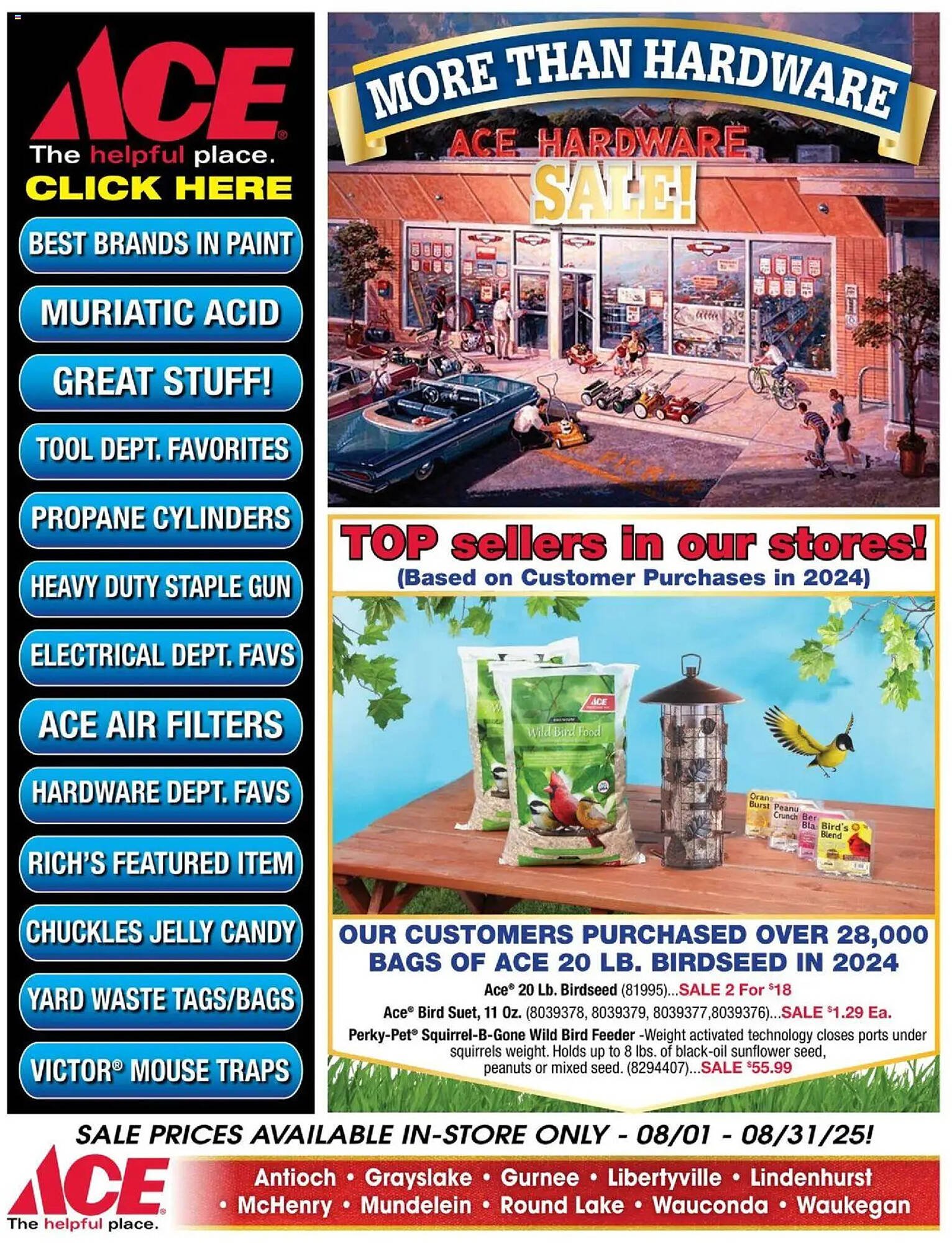 Ace Hardware Weekly Ad (2025-08-01 - 2025-08-31) | 1