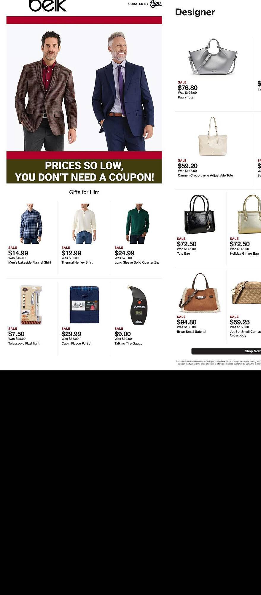 Belk weekly ad
