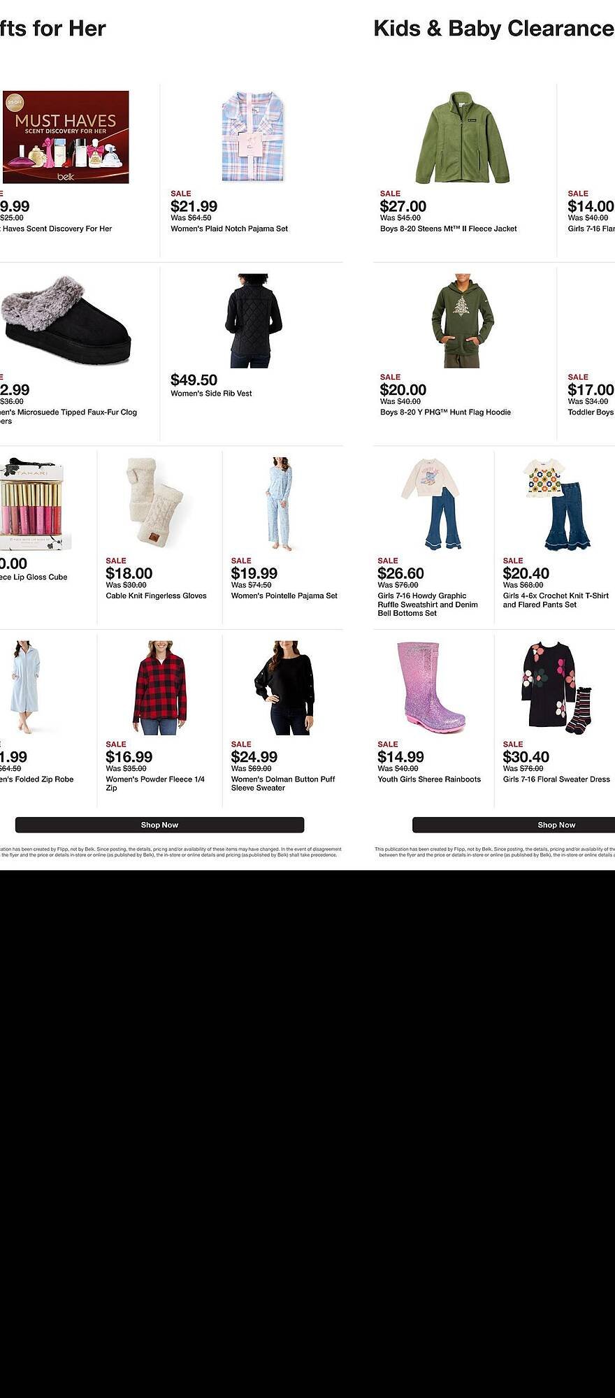Belk weekly ad