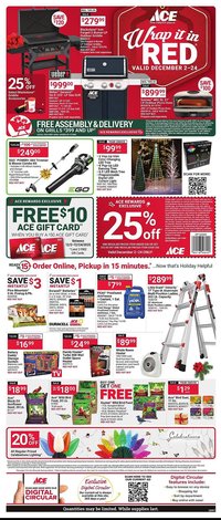 Ace Hardware flyer
