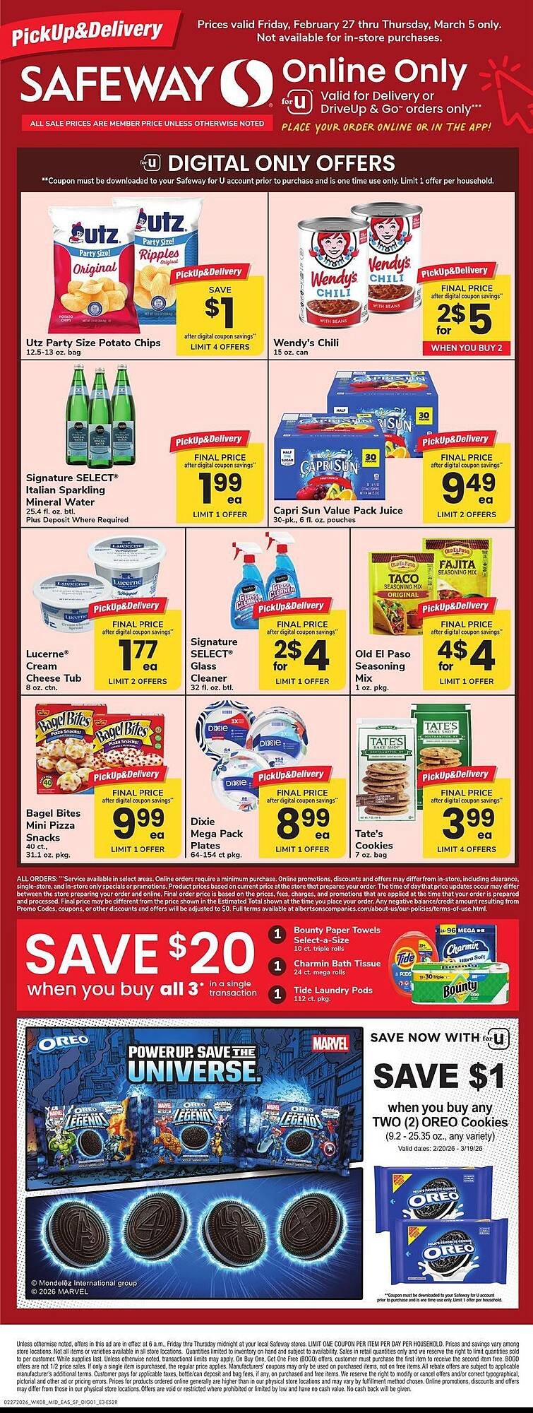 Safeway weekly ad