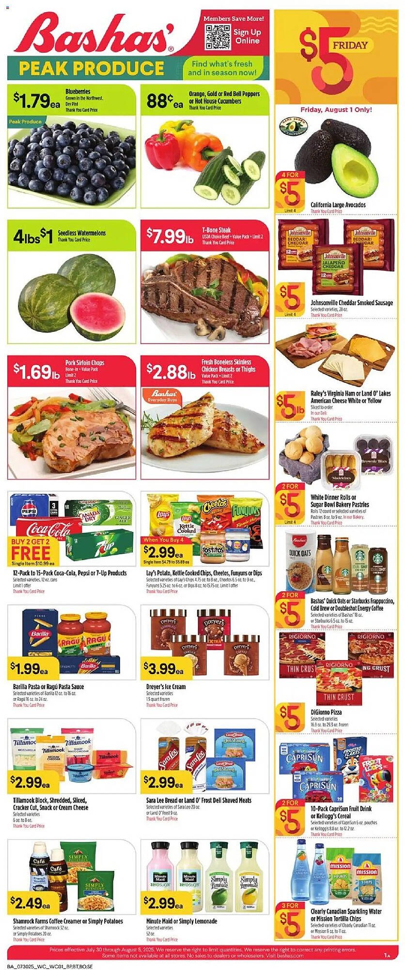 Bashas&#039; Weekly Ad (2025-07-30 - 2025-08-05) | 1
