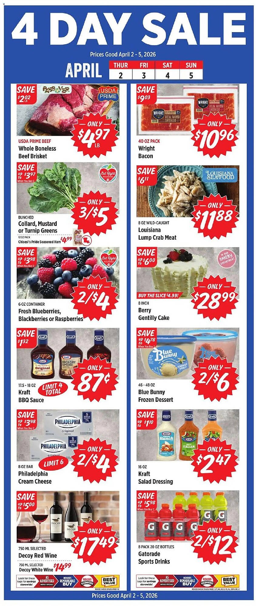Rouses weekly ad
