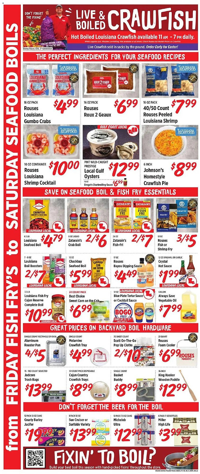 Rouses weekly ad