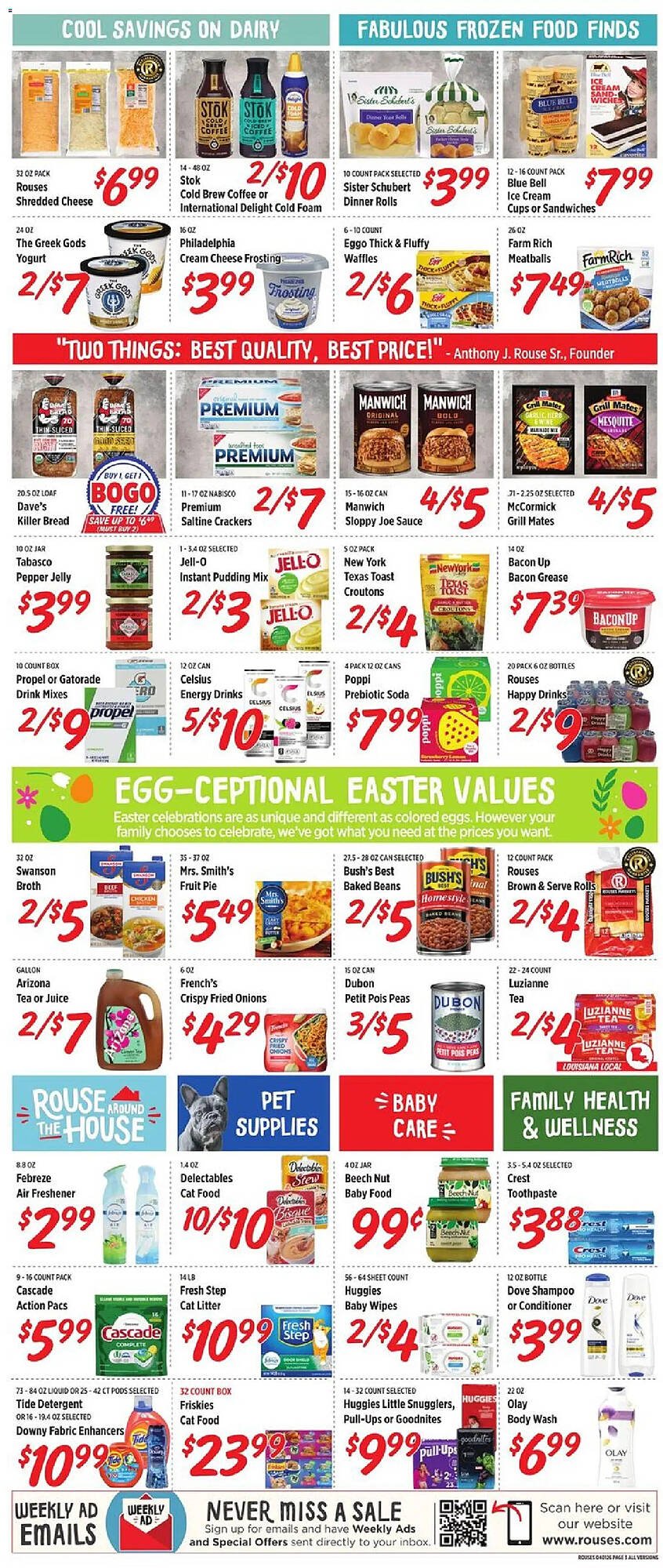 Rouses weekly ad