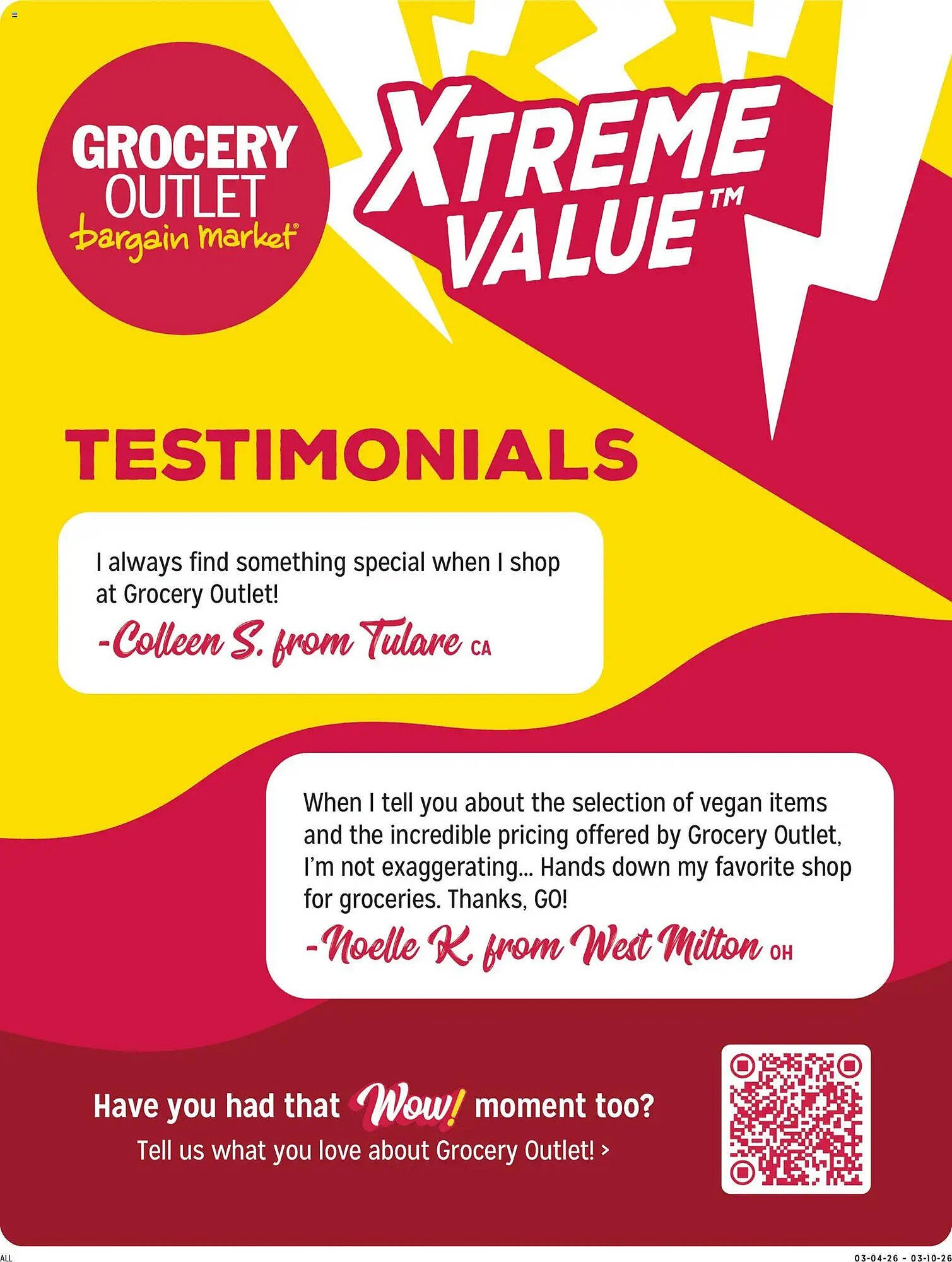 Grocery Outlet weekly ad