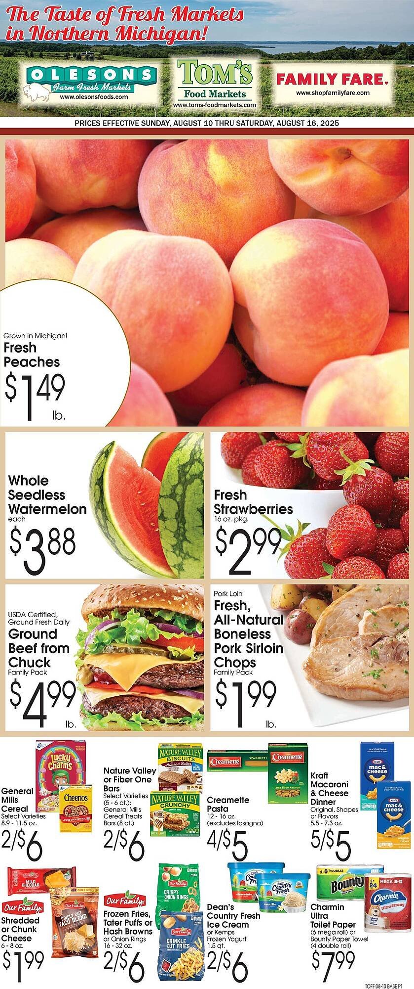 Family Fare Weekly Ad (2025-08-10 - 2025-08-16) | 1