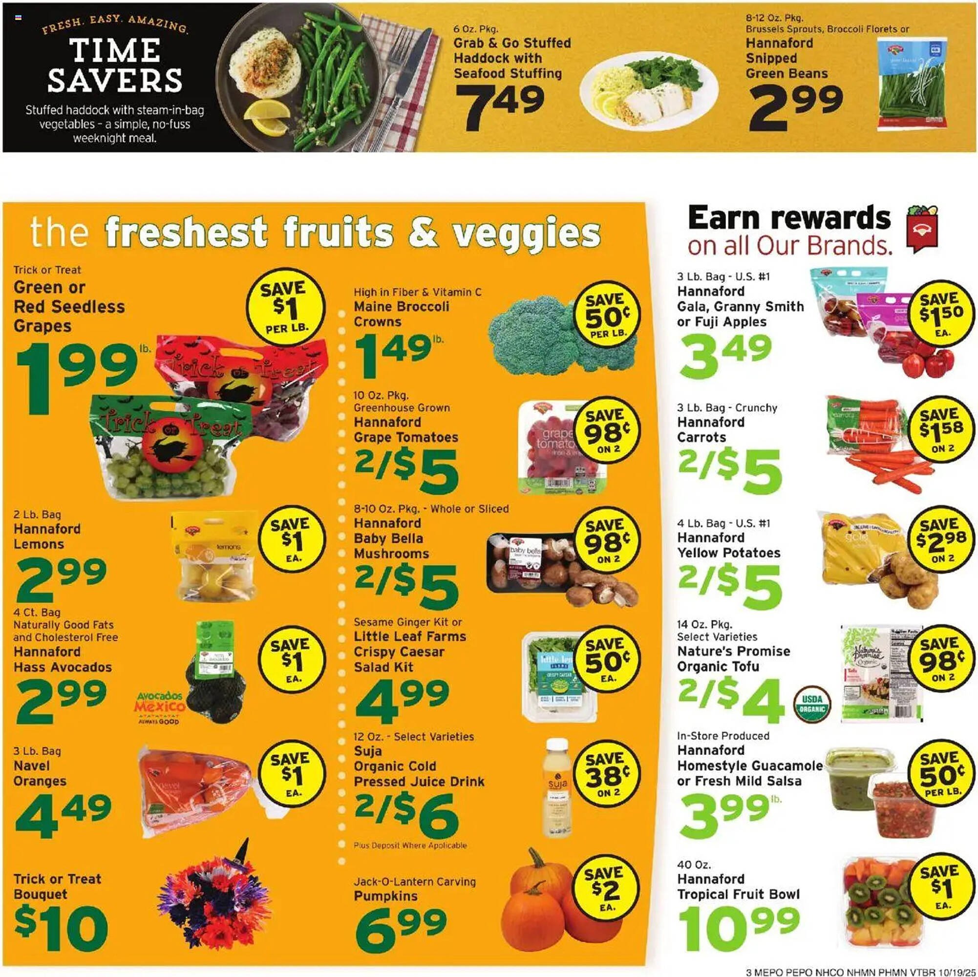 Hannaford flyer (2025-10-19 - 2025-10-25) | 3