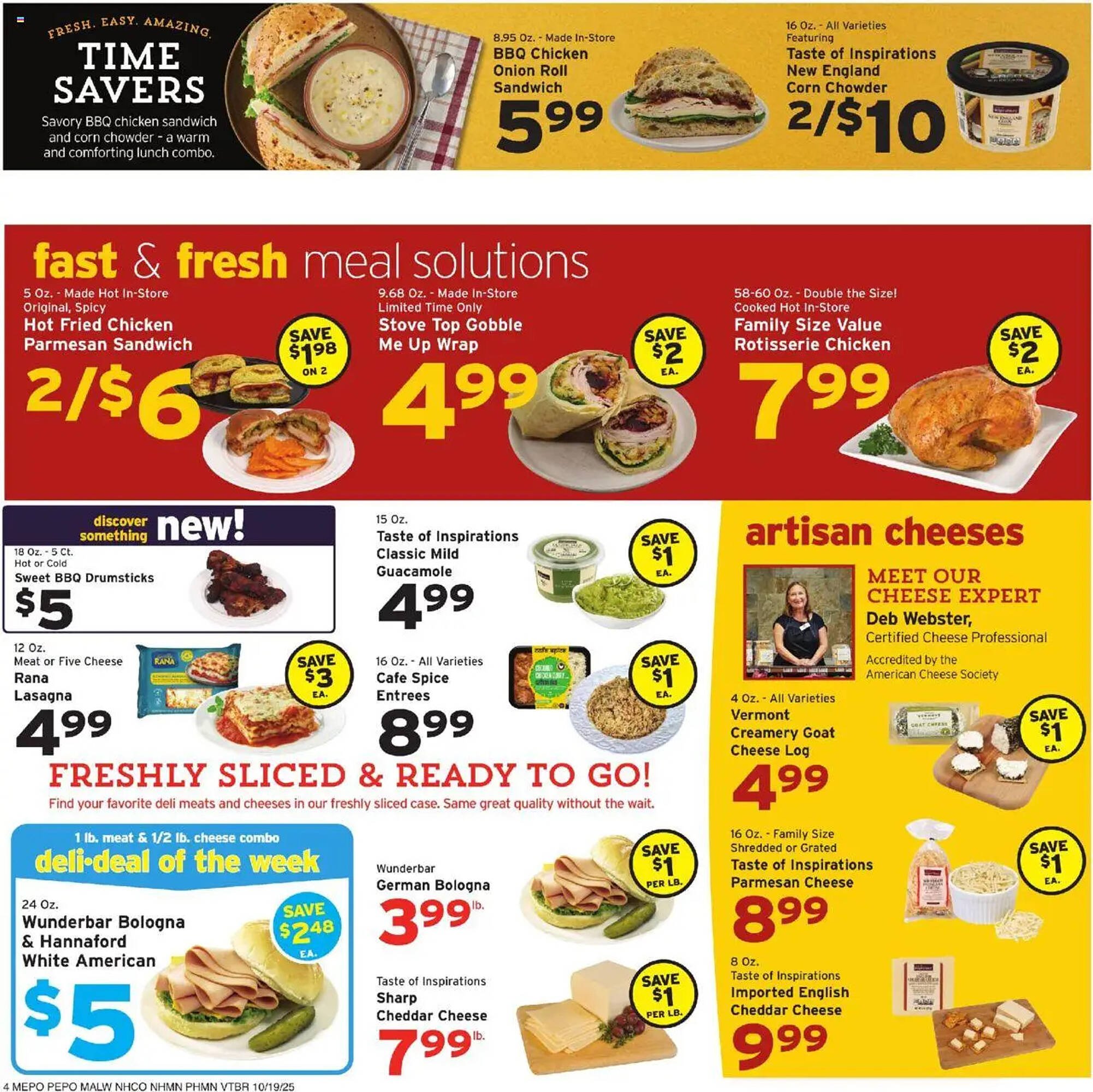 Hannaford flyer (2025-10-19 - 2025-10-25) | 4