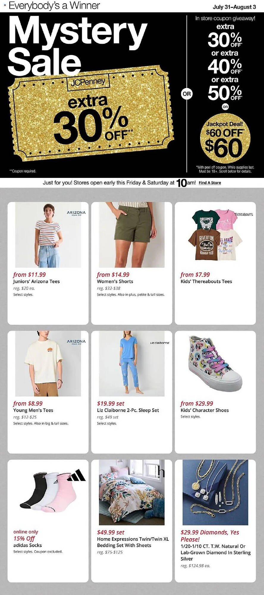JC Penney Weekly Ad (2025-07-31 - 2025-08-03) | 1