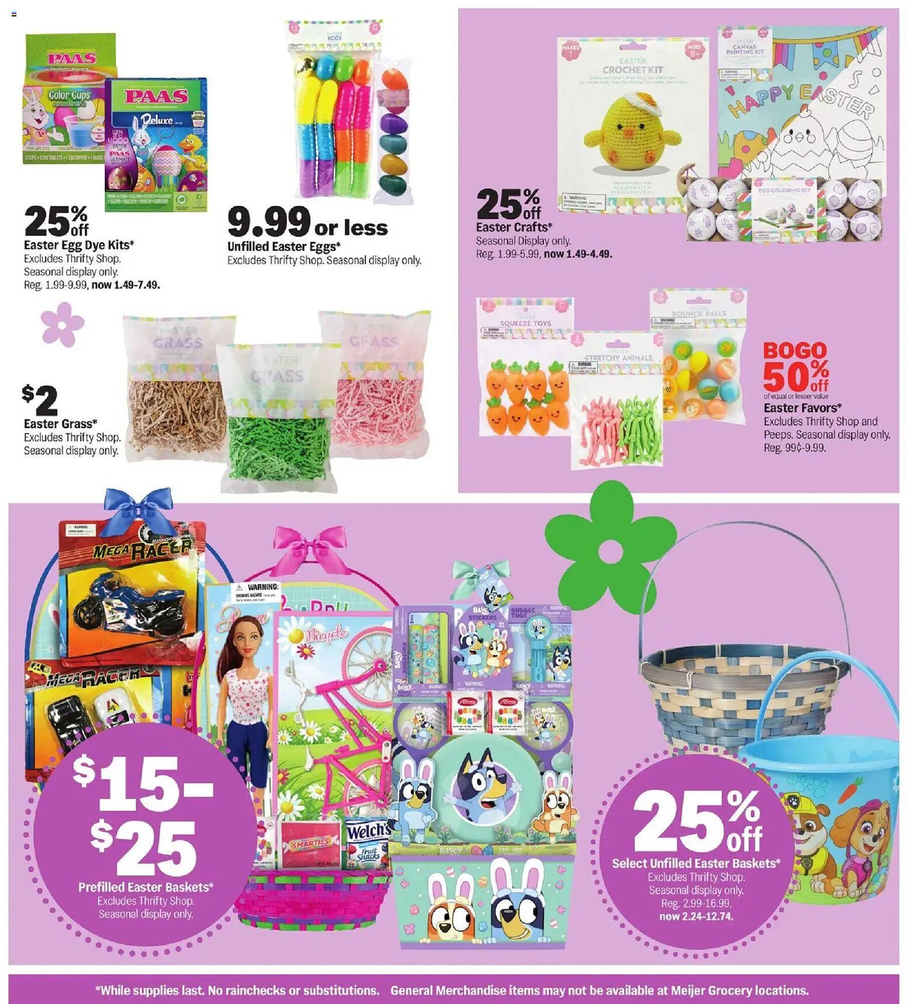 Meijer weekly ad