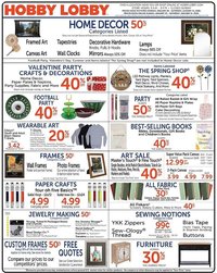 Hobby Lobby weekly ad