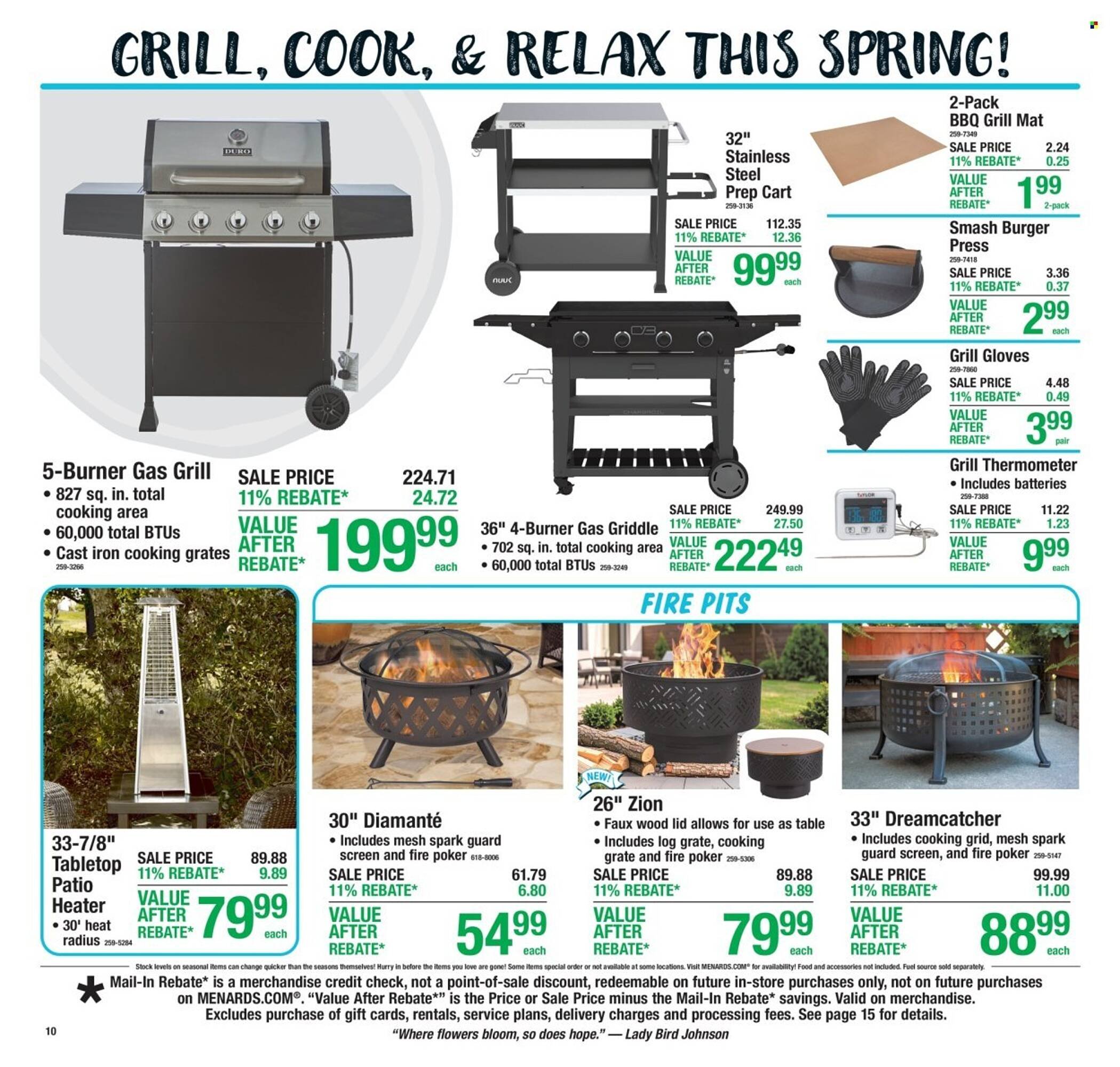 Menards weekly ad