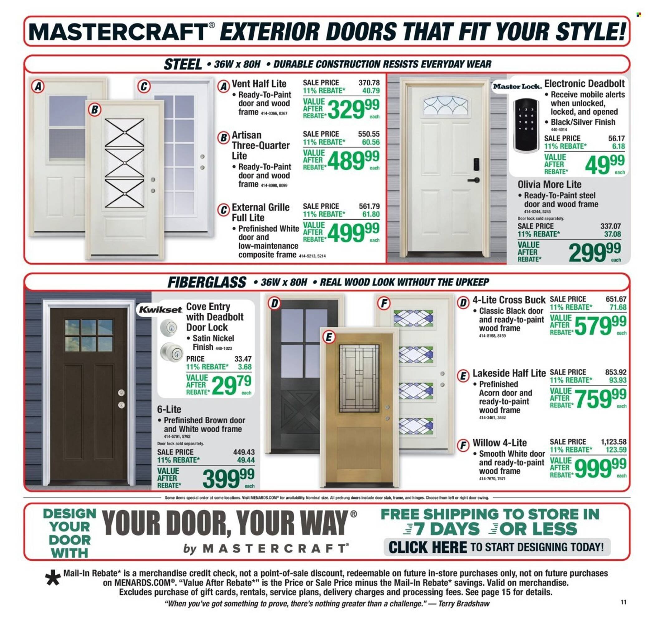 Menards weekly ad