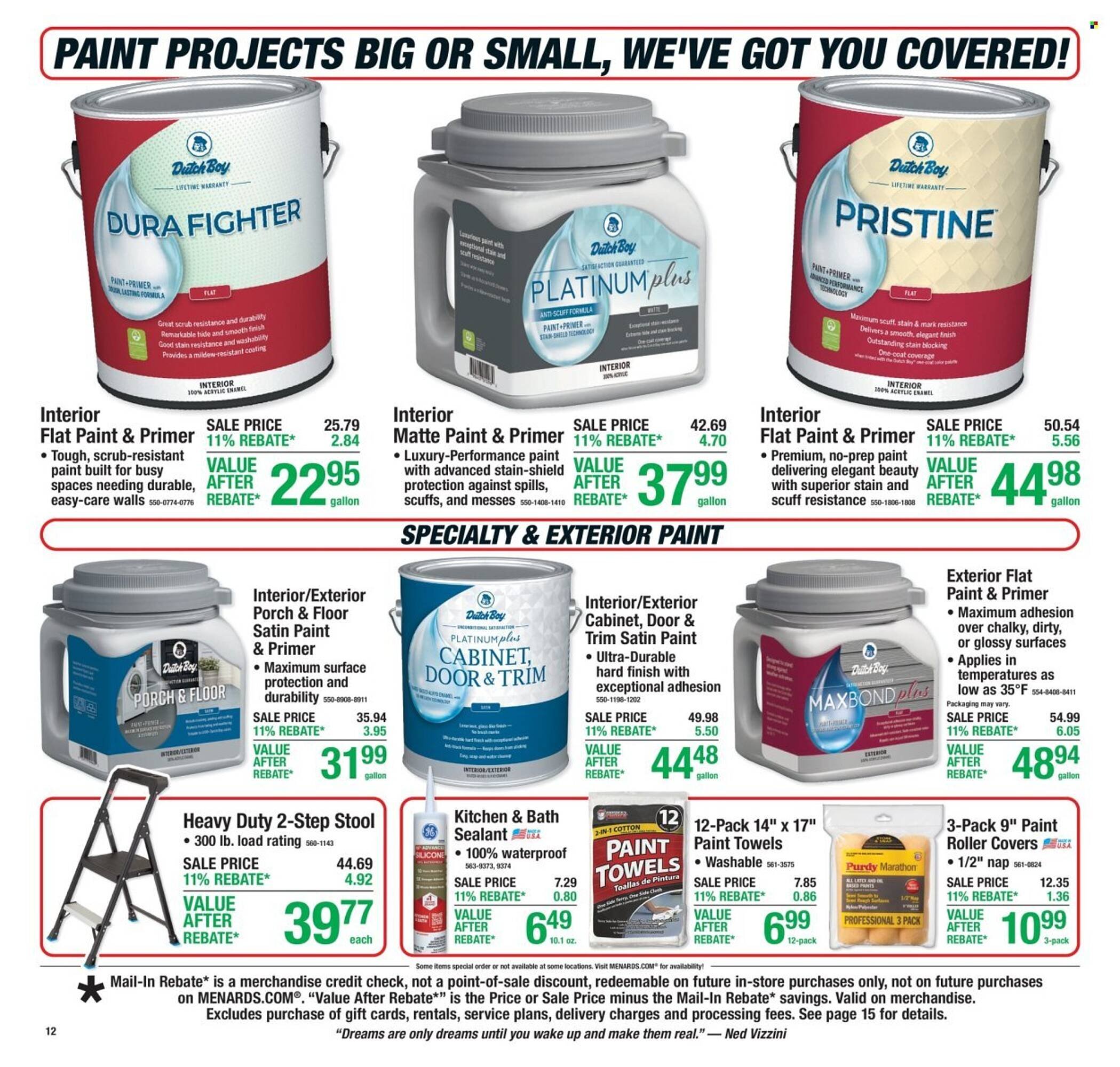 Menards weekly ad
