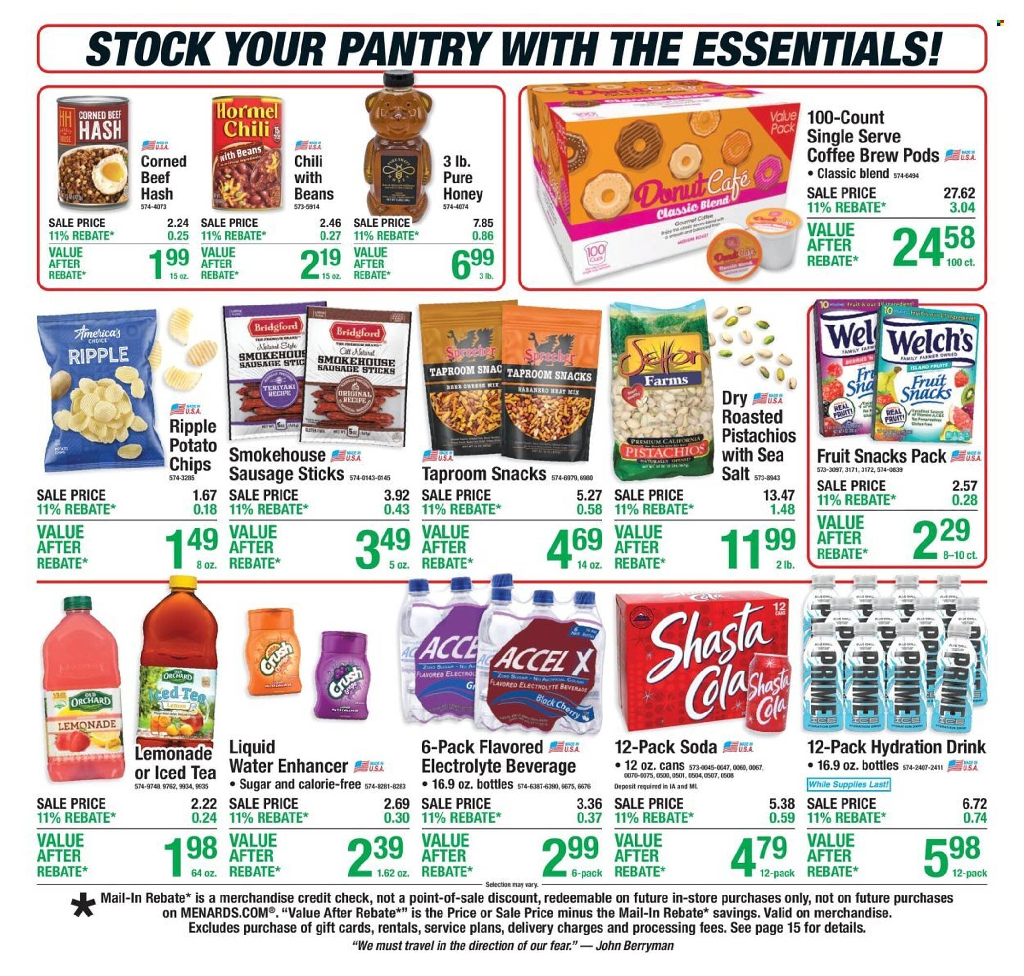 Menards weekly ad