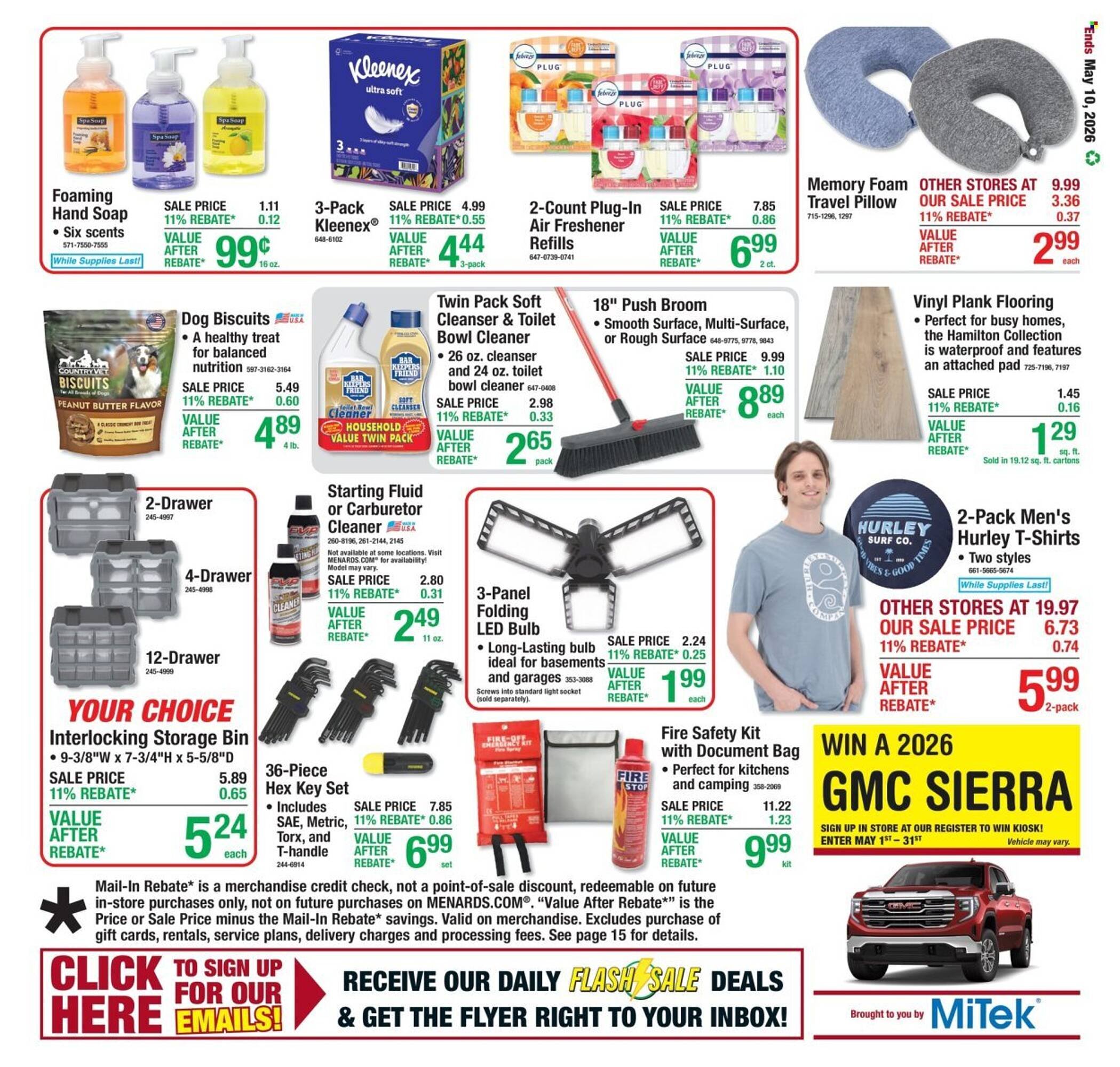 Menards weekly ad