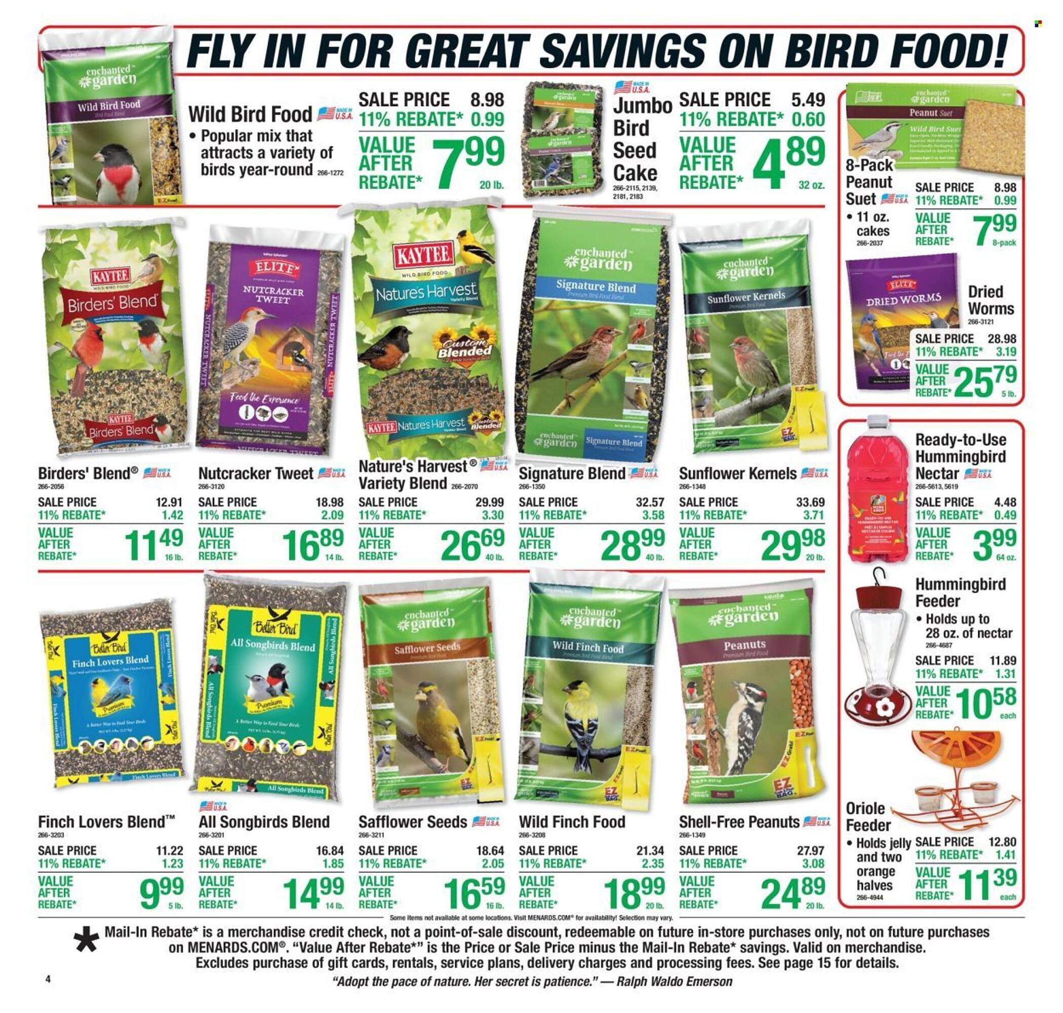 Menards weekly ad