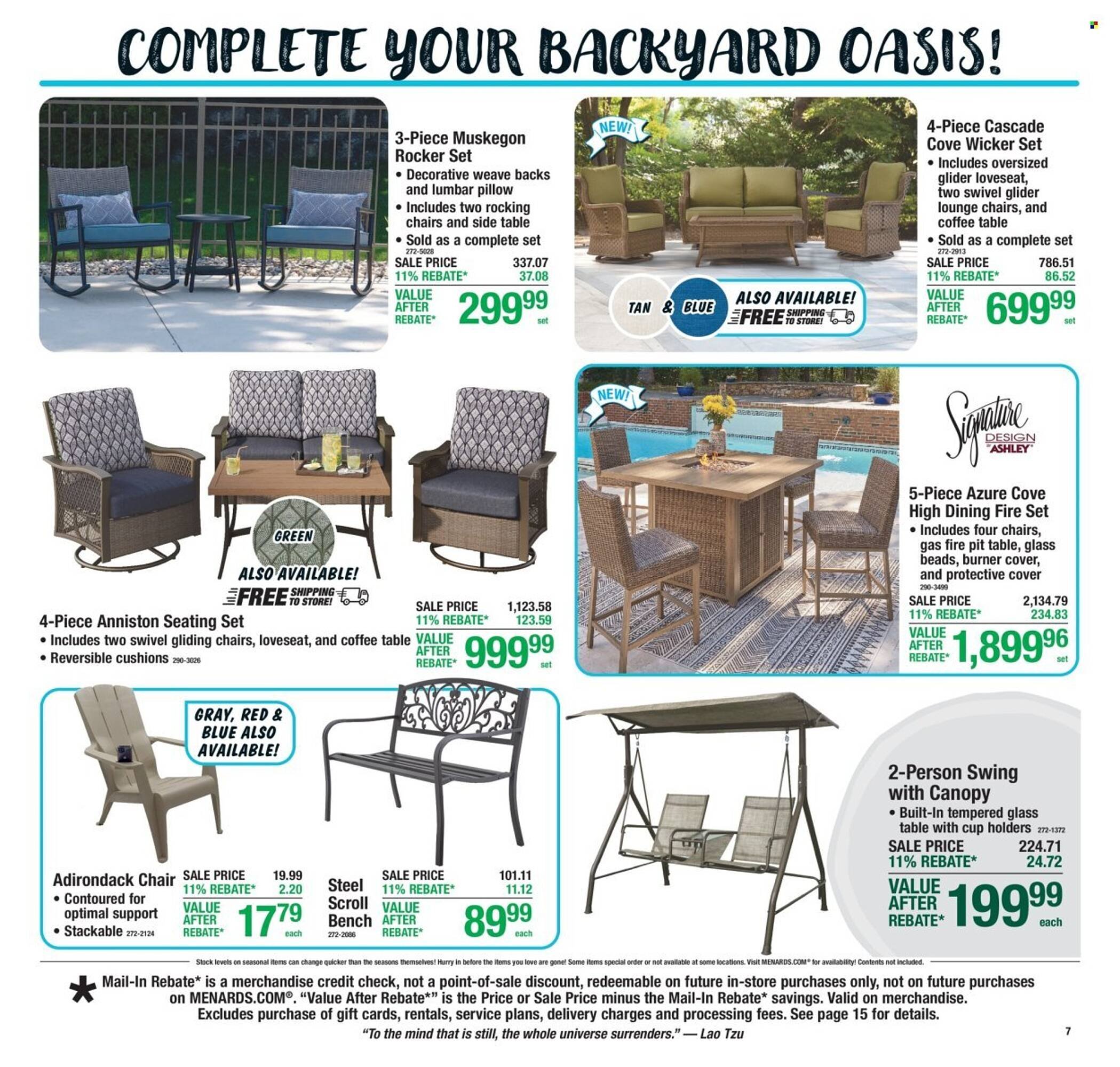 Menards weekly ad