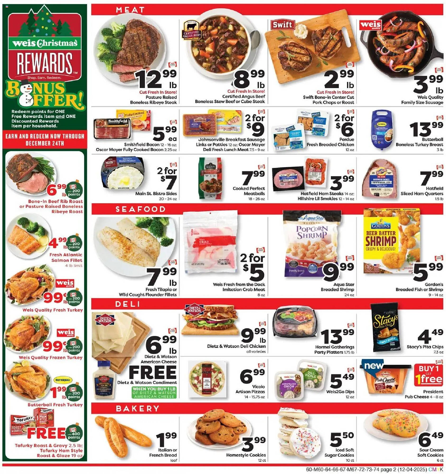 Weis Markets weekly ad