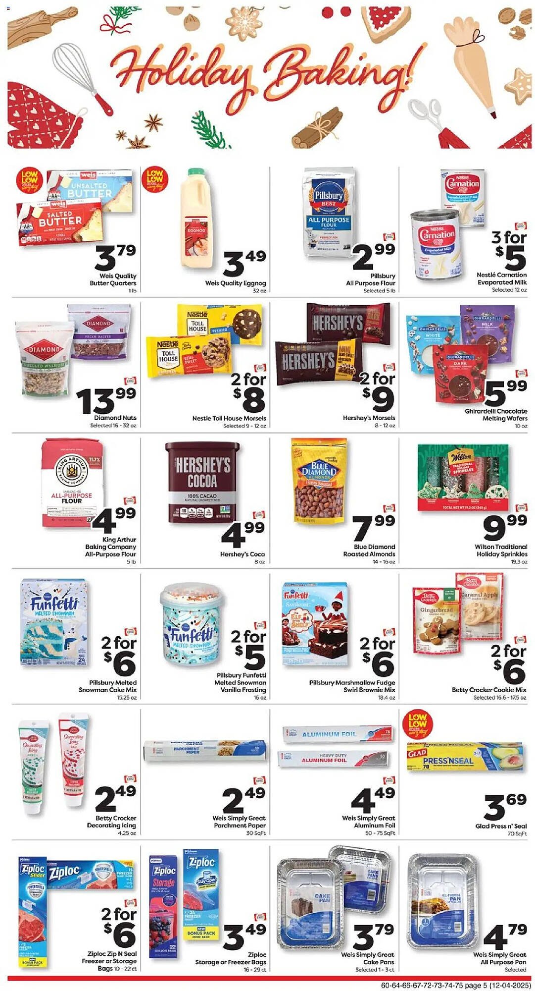 Weis Markets weekly ad