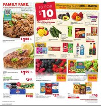 Family Fare weekly ad